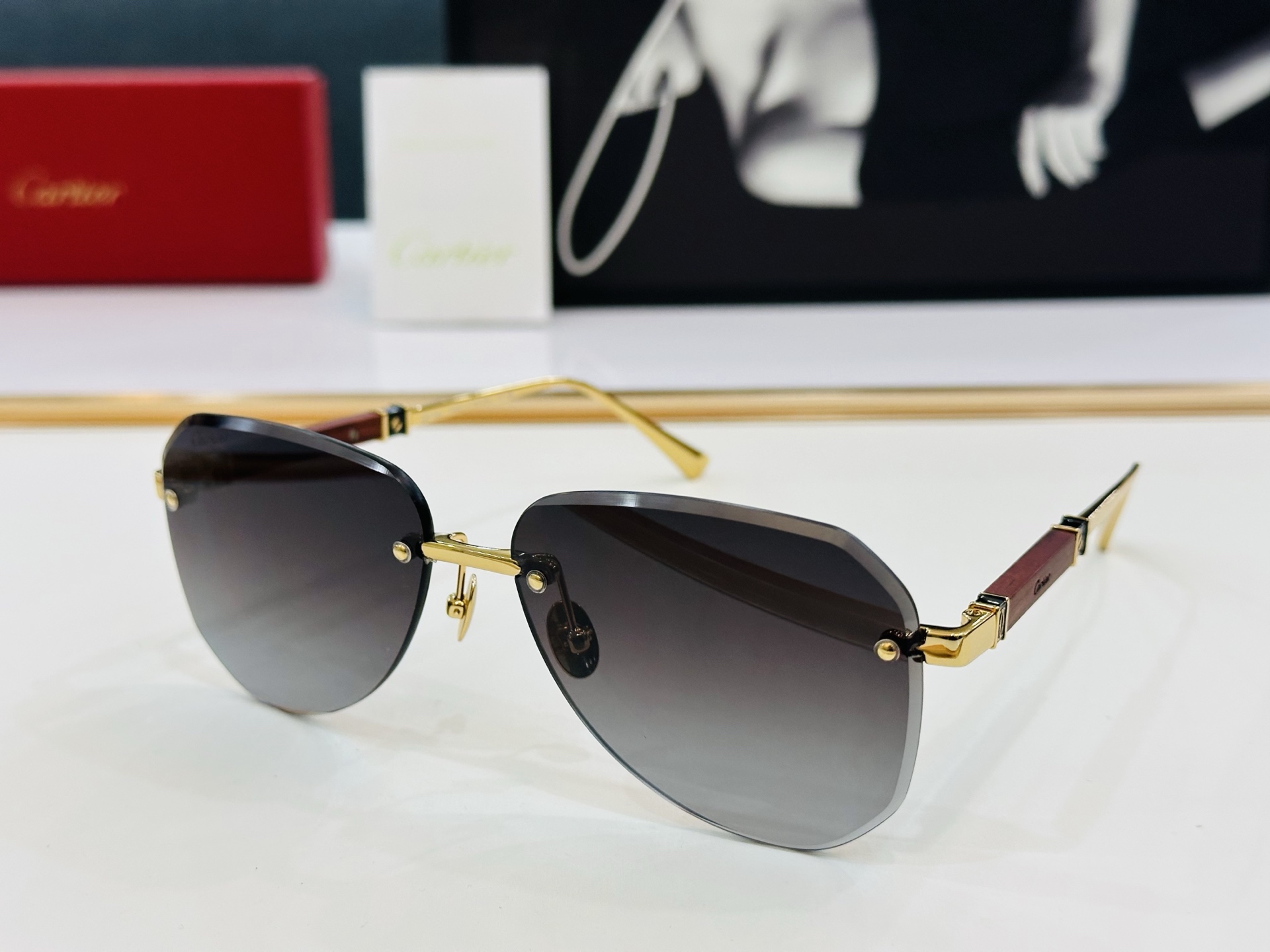 Cartie* 卡家 CT0509S 太阳镜 Size：60口15-145 工艺精湛气质十足！q男女同款