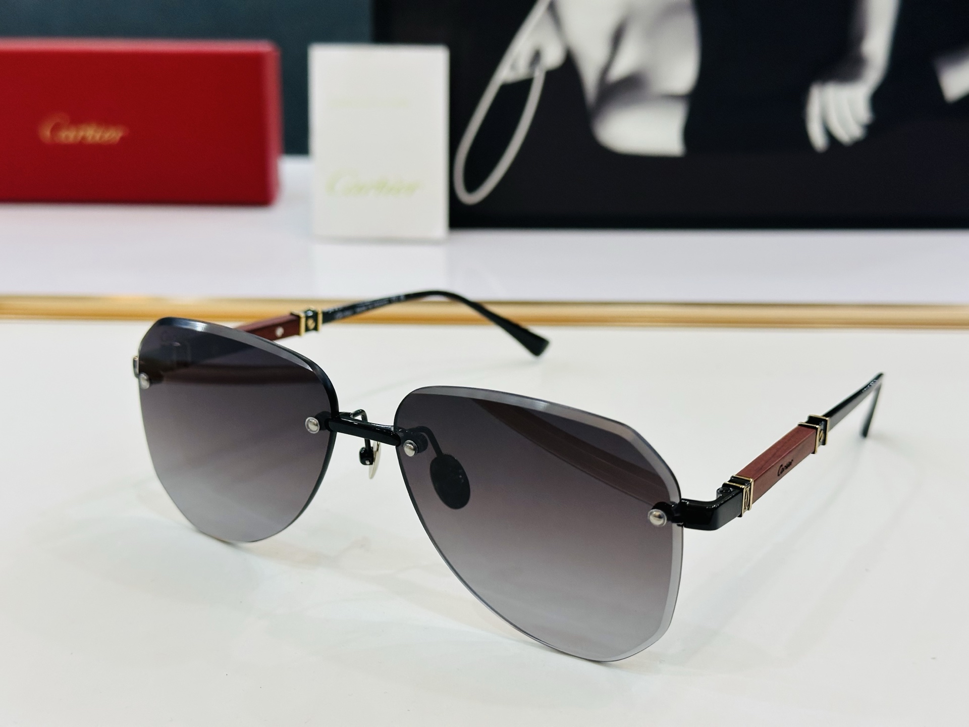Cartie* 卡家 CT0509S 太阳镜 Size：60口15-145 工艺精湛气质十足！q男女同款