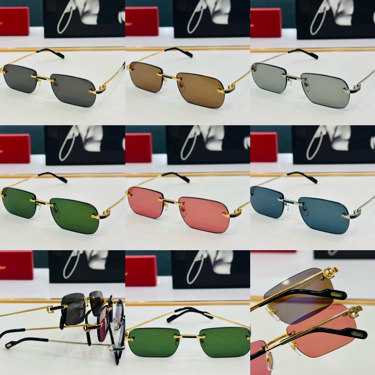 Cartie* 卡家 太阳镜 CT0496S Size：55口20-145 电镀工艺精湛气质十足！CC男