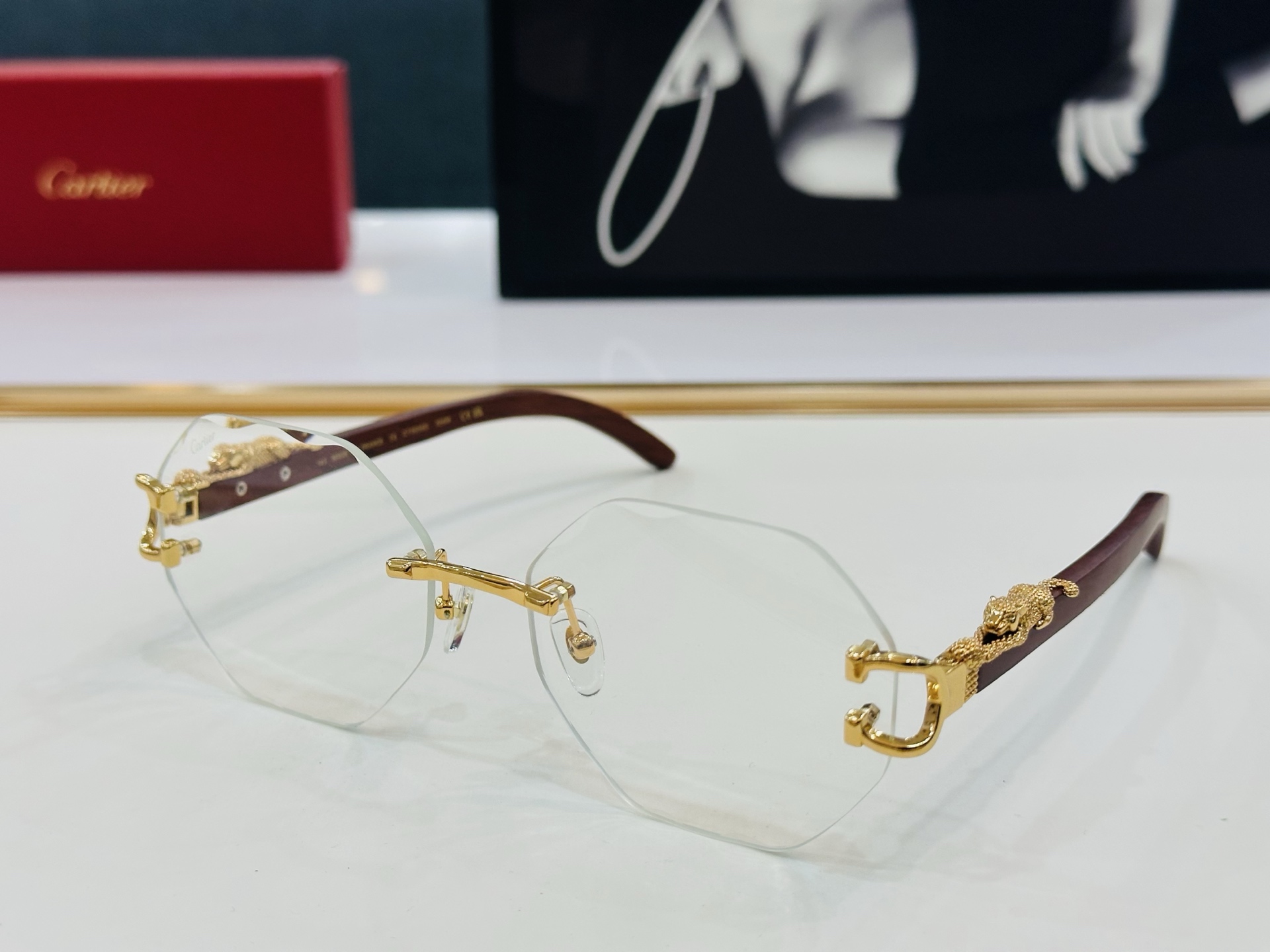 🆕 原版Cartie* 卡家 官网经典款 太阳镜 CT0558S Size：58口17-143 电镀工艺