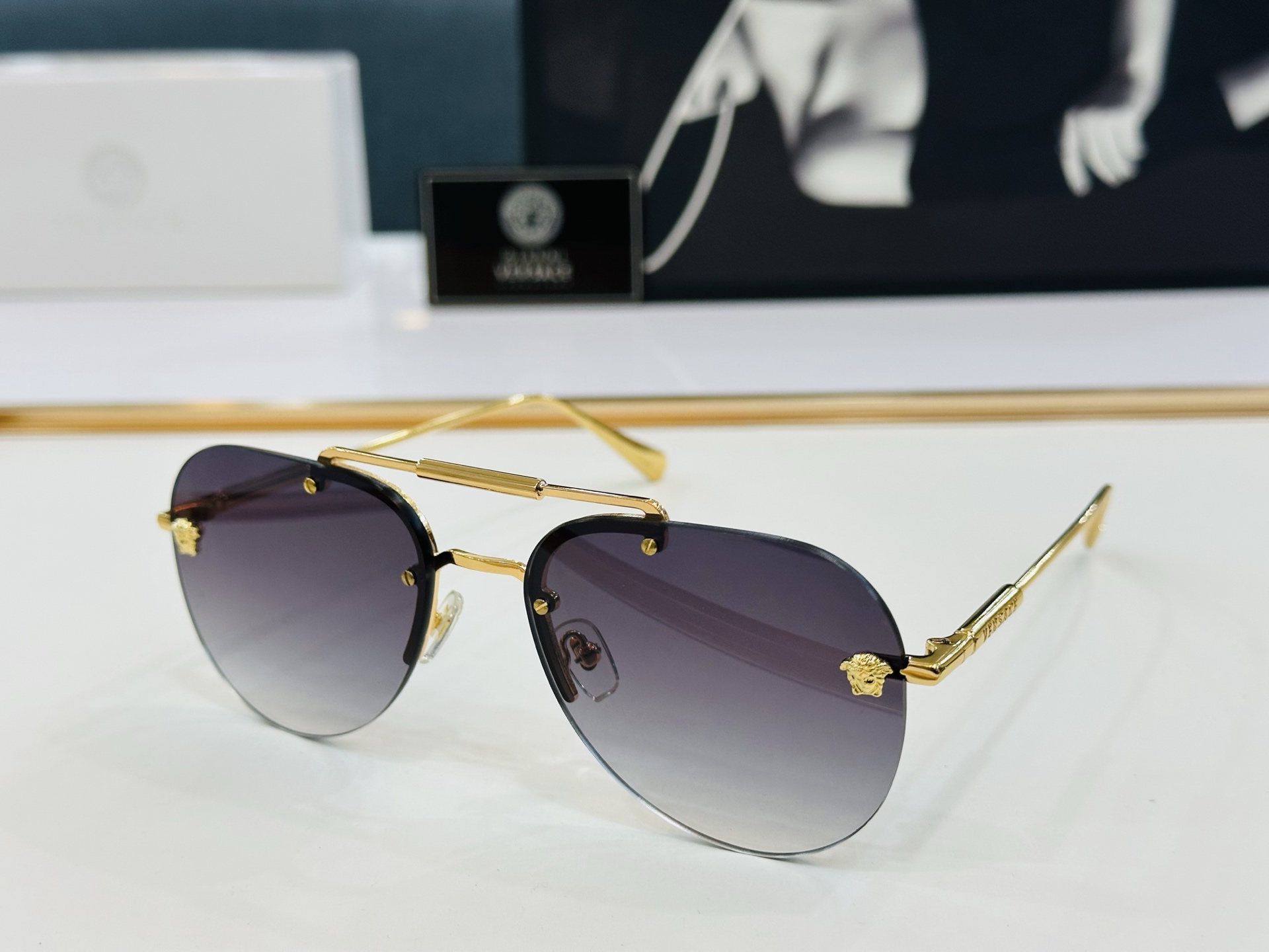 ❤️❤️范思家 VERSACE✨✨✨MODEL：VE2244 Size：59口18-145✨K 有范 