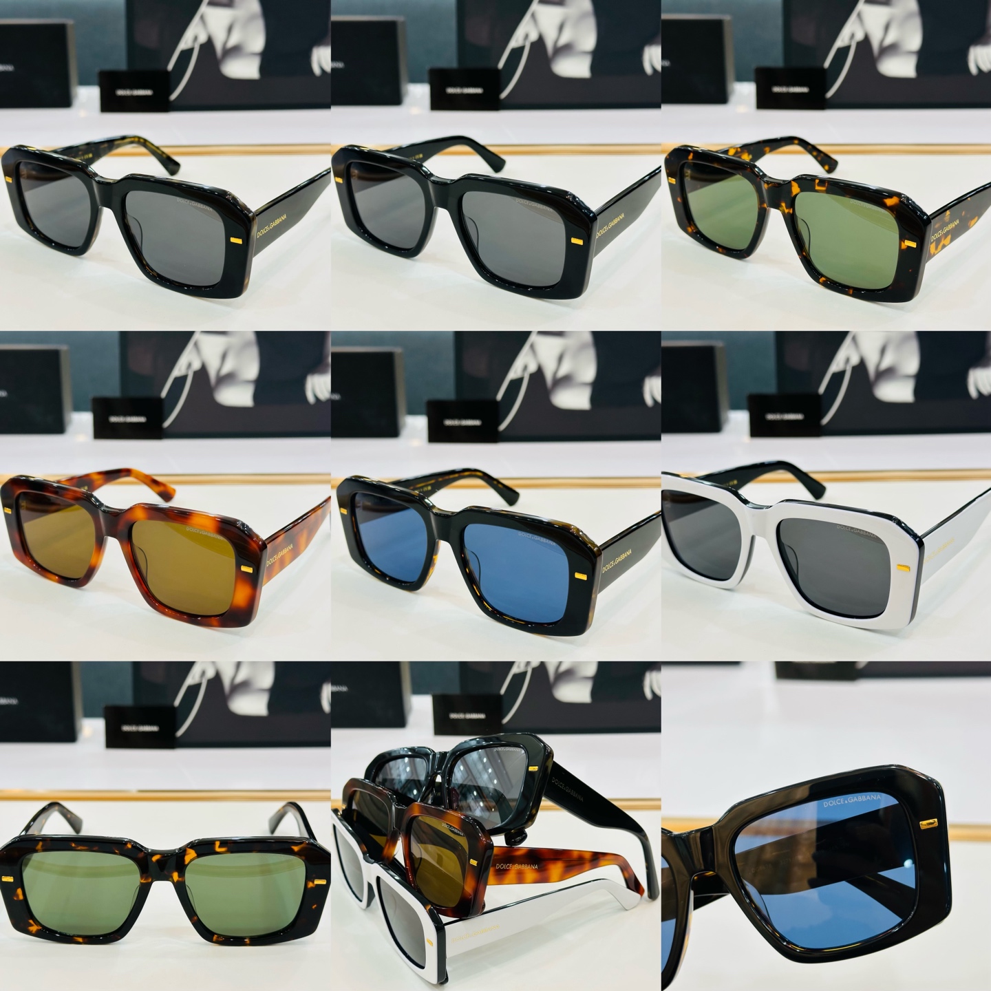🆕 官网款 🔺DOLCE&GABBAN*🔻DG6678  Size：55口19-145 新颖独特🔝🔝bm