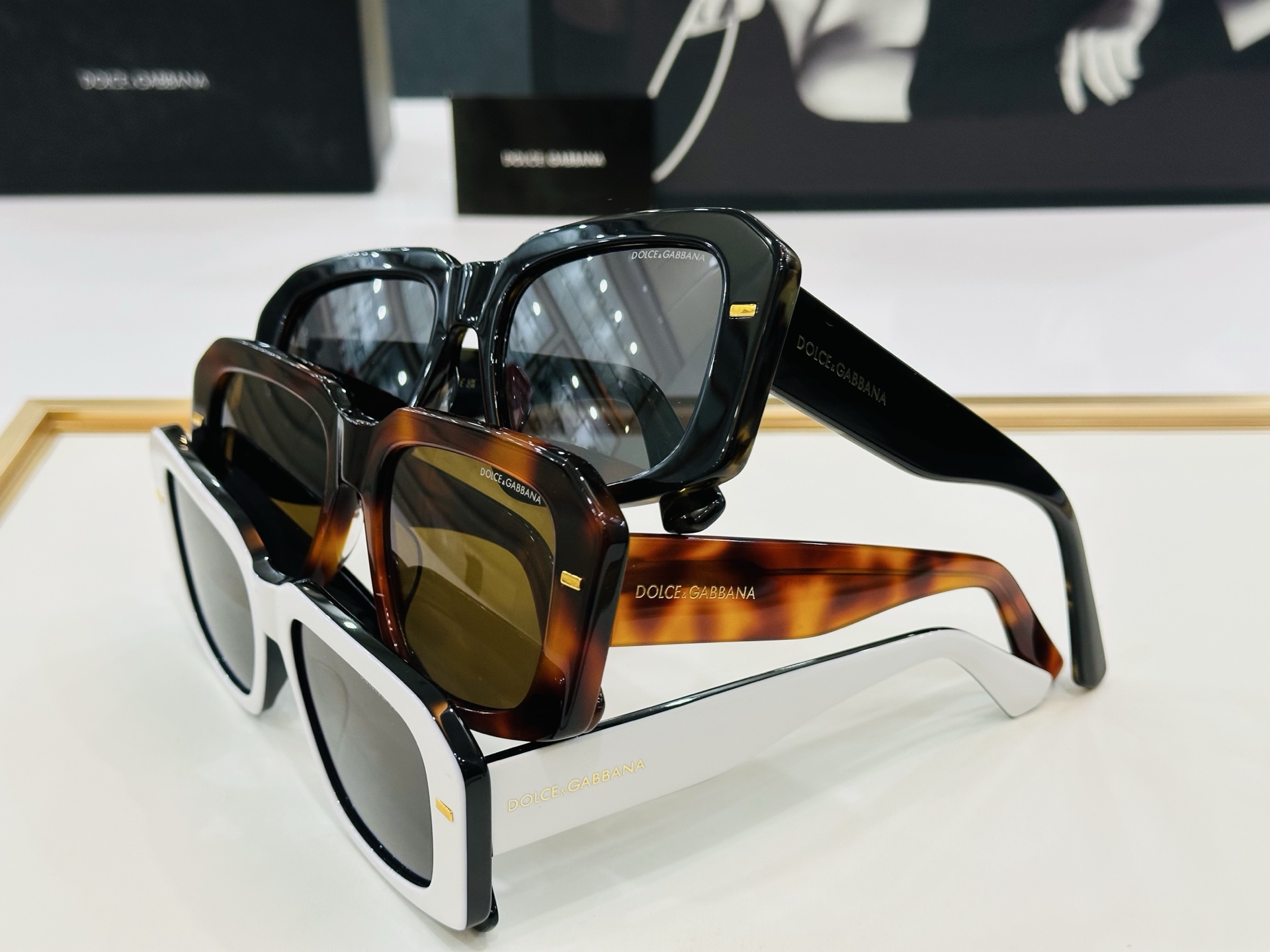 🆕 官网款 🔺DOLCE&GABBAN*🔻DG6678  Size：55口19-145 新颖独特🔝🔝bm