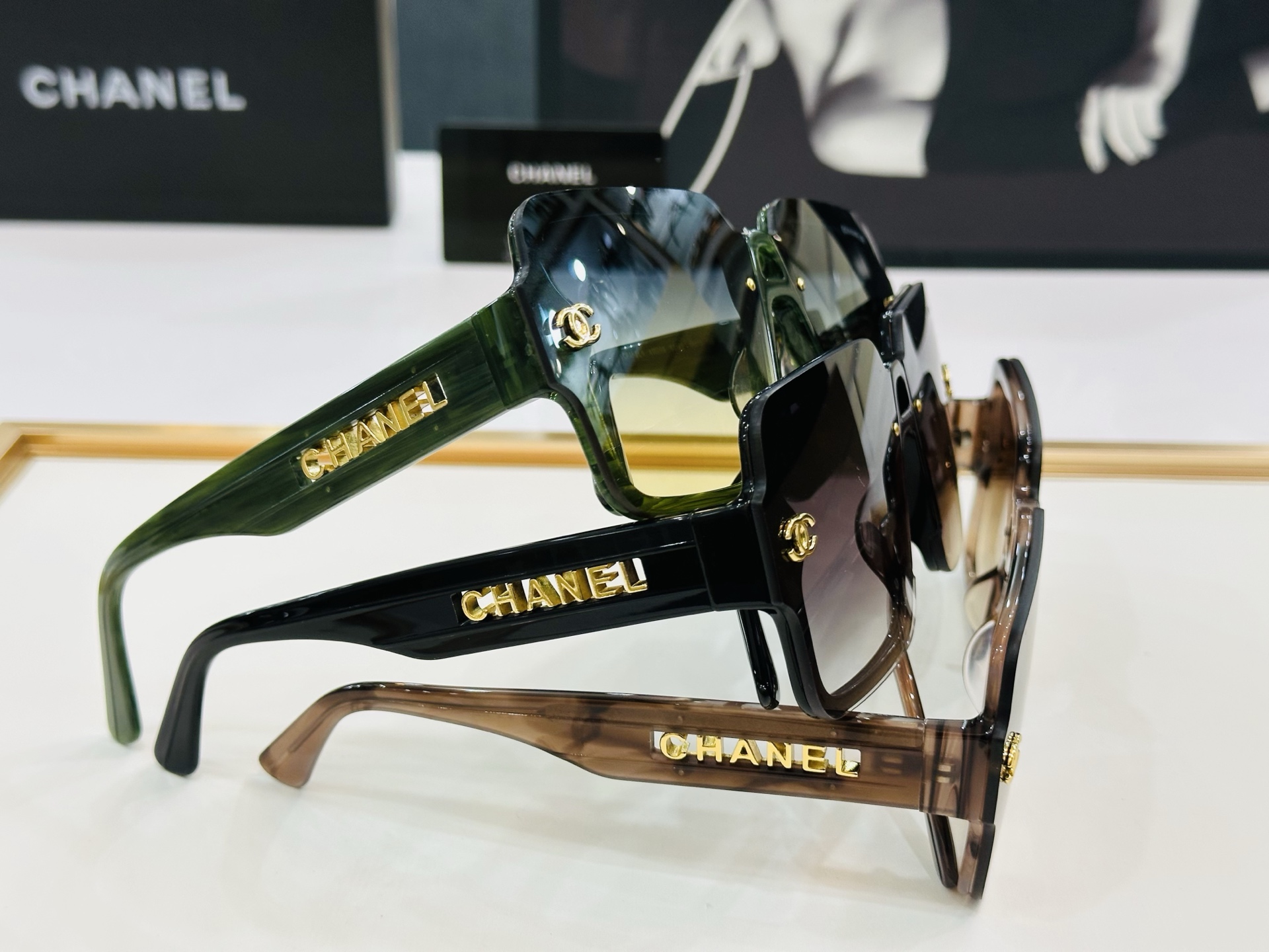 🆕 【CHANE*/香家】MODELCH95099 size：69口11-145  💅🏻💓bm太阳镜 