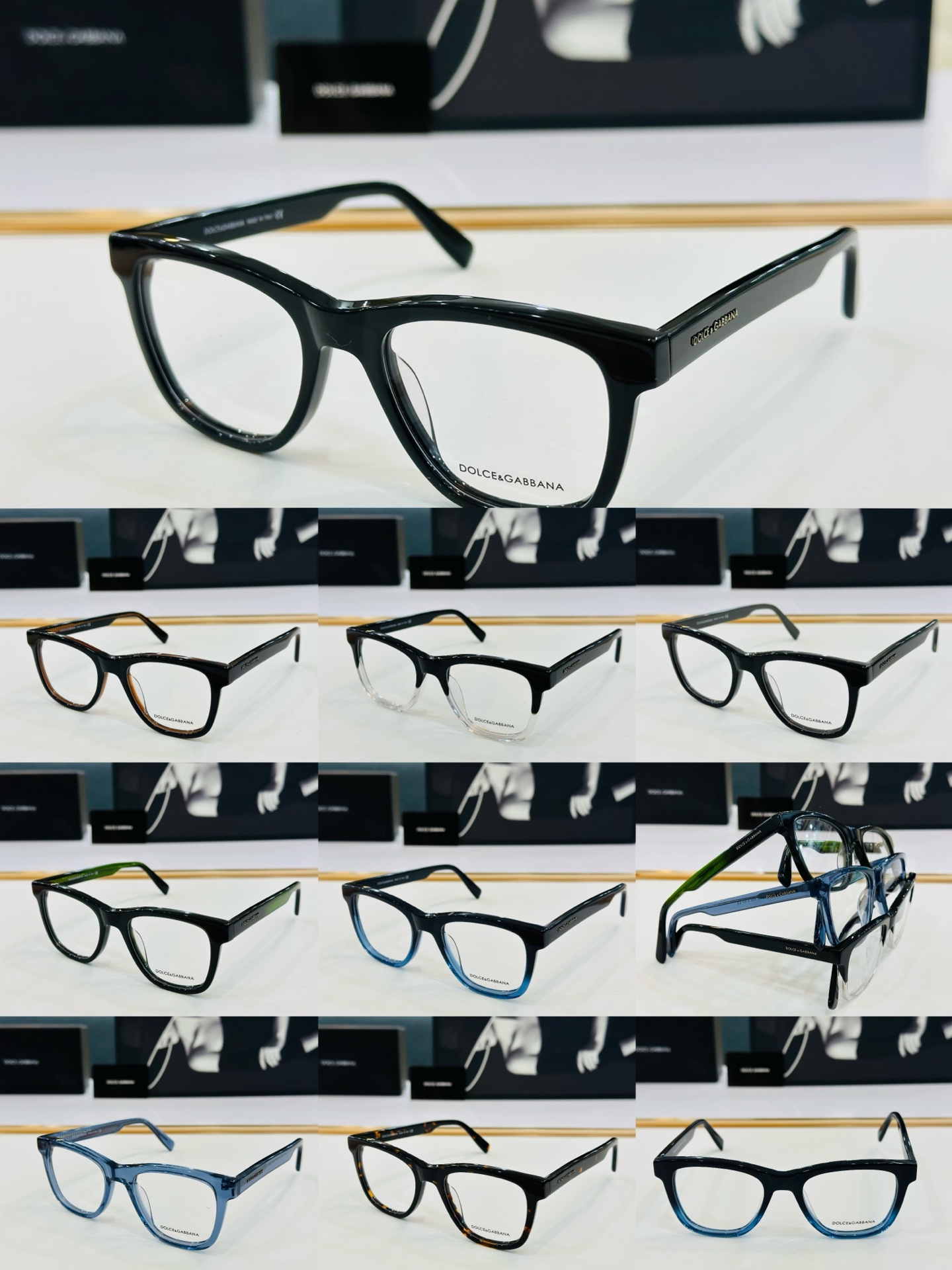 DOLCE&GABBANA* 杜家 DG4572 近视眼镜架 size：55口16-145 质量杠杠的 