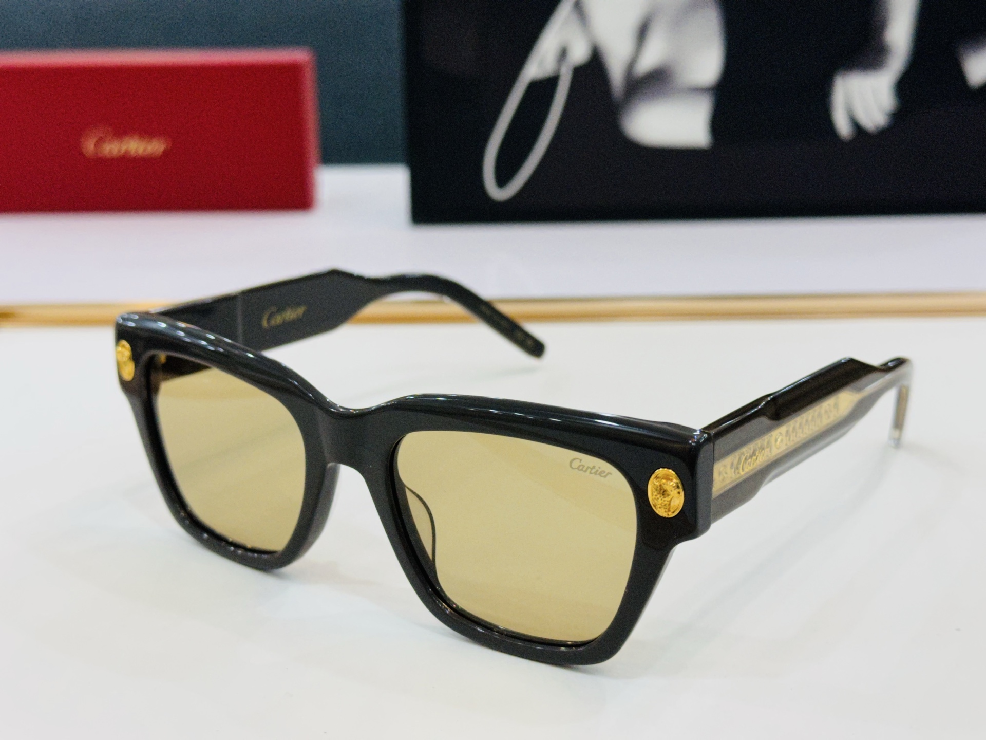 🆕 原版Cartie* 卡家 官网经典款 太阳镜 CT5910  Size：54口19-145 电镀工艺