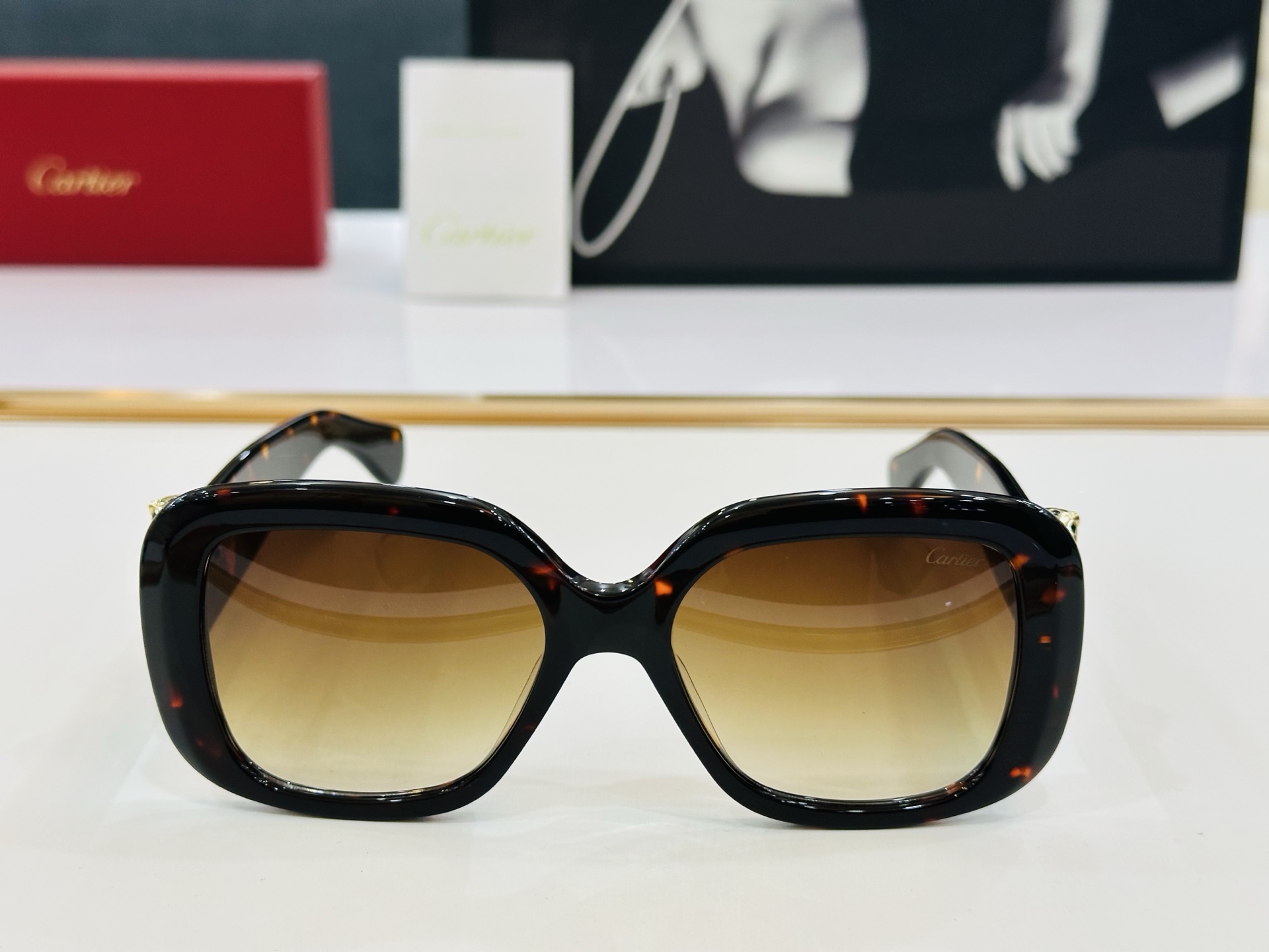 🆕 原版Cartie* 卡家 官网经典款 太阳镜 CT0471SA Size：56口19-145 电镀工