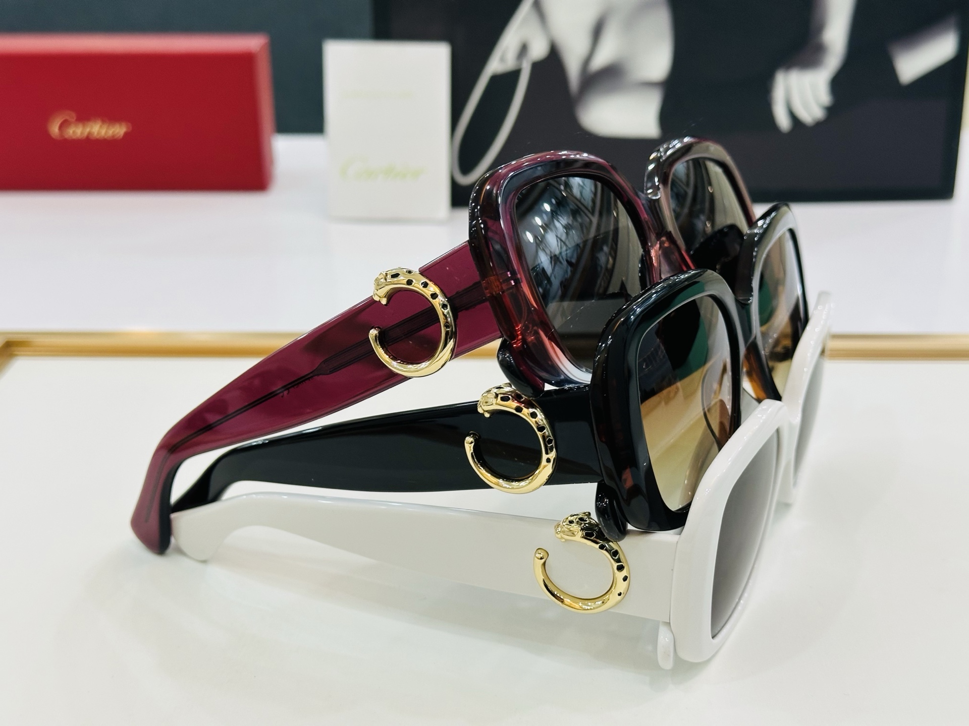 🆕 原版Cartie* 卡家 官网经典款 太阳镜 CT0471SA Size：56口19-145 电镀工