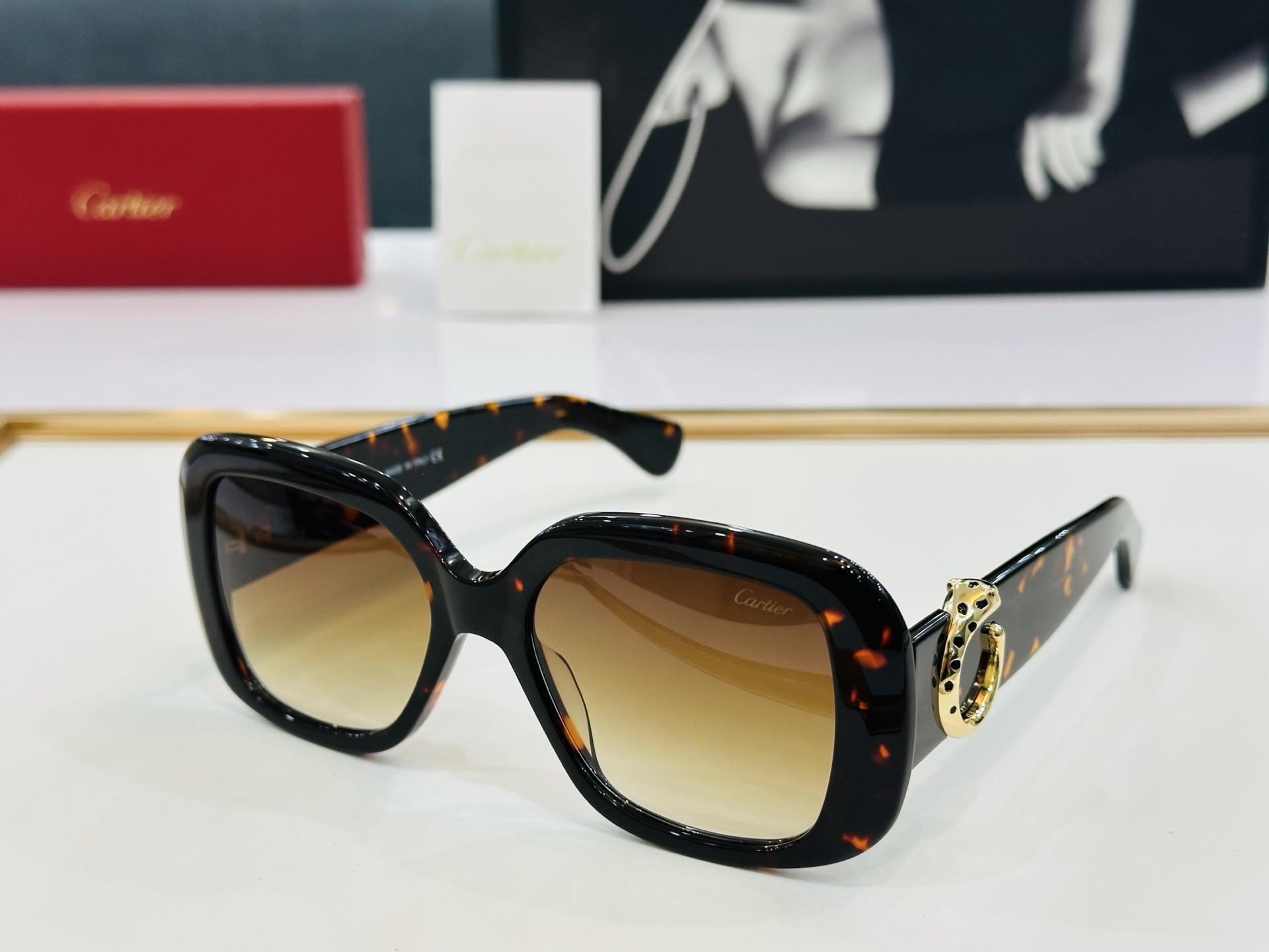 🆕 原版Cartie* 卡家 官网经典款 太阳镜 CT0471SA Size：56口19-145 电镀工