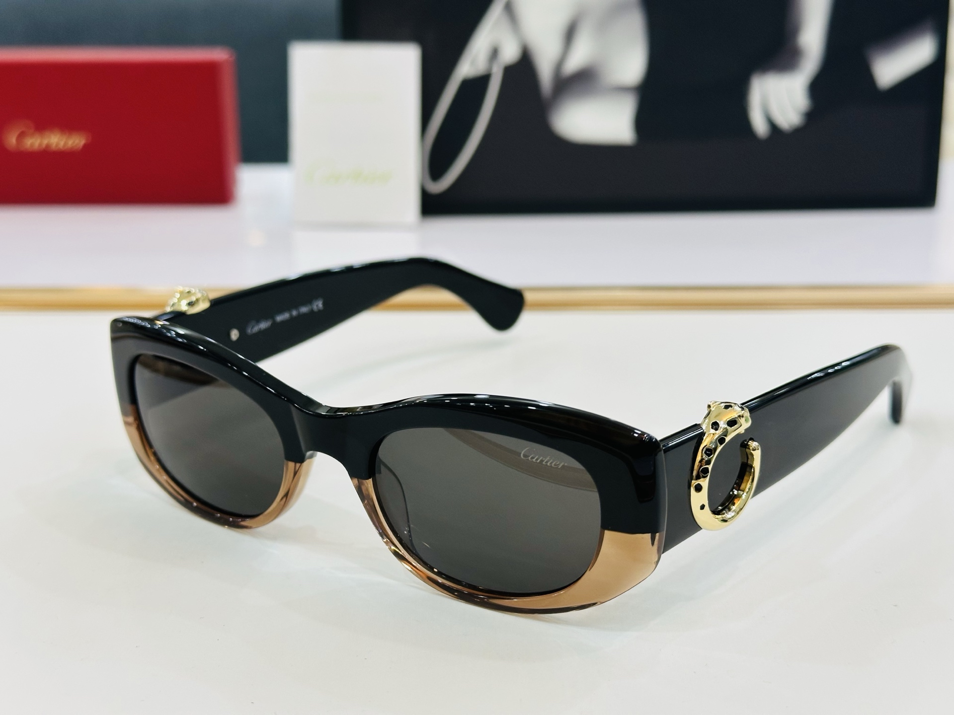 🆕 原版Cartie* 卡家 官网经典款 太阳镜 CT0472S Size：53口20-145 电镀工艺
