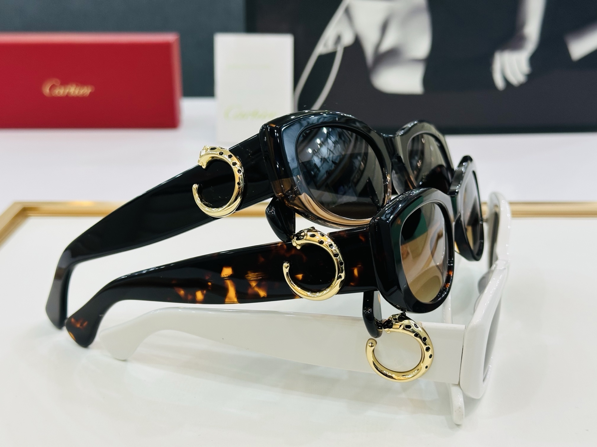 🆕 原版Cartie* 卡家 官网经典款 太阳镜 CT0472S Size：53口20-145 电镀工艺