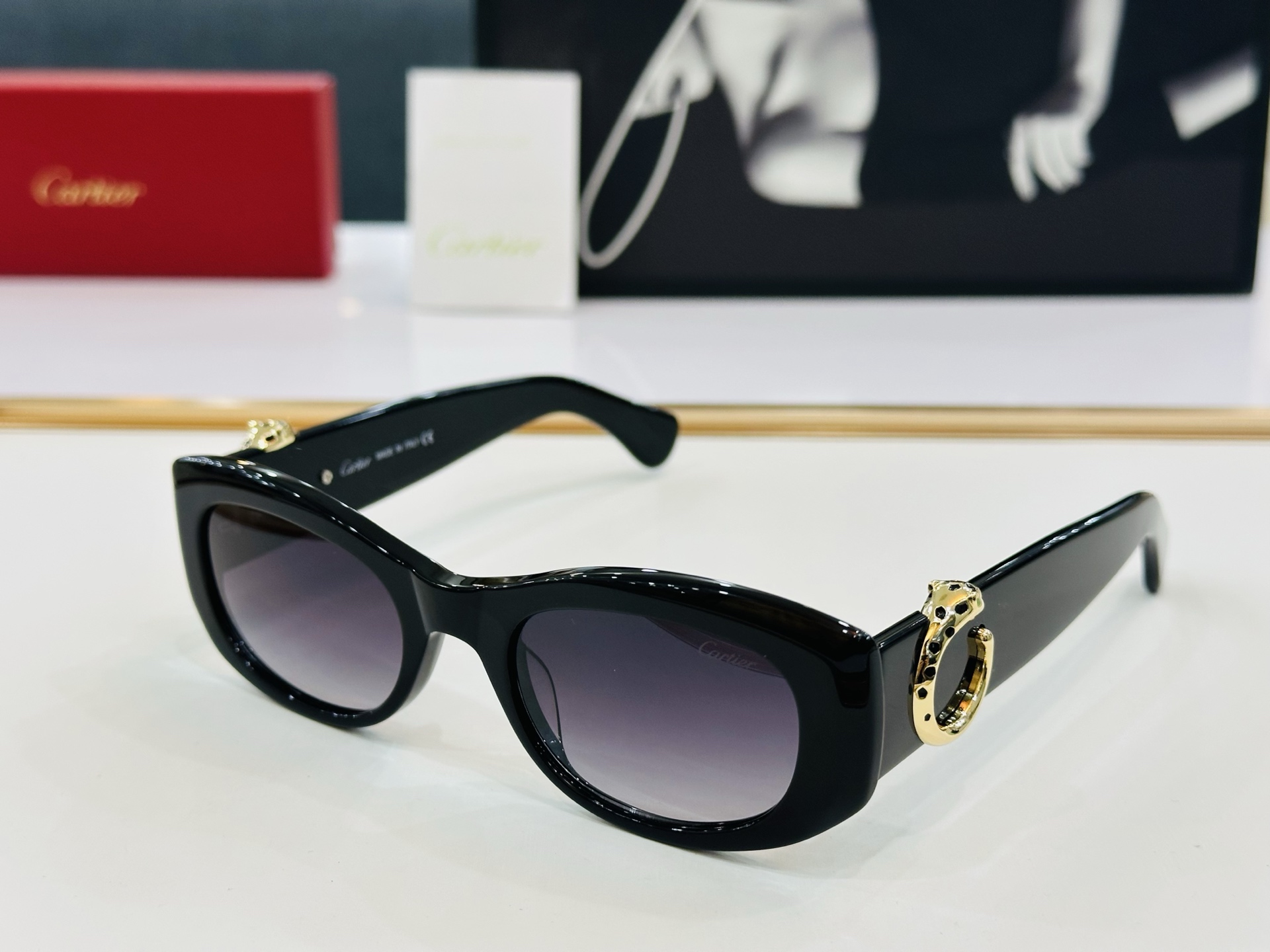 🆕 原版Cartie* 卡家 官网经典款 太阳镜 CT0472S Size：53口20-145 电镀工艺