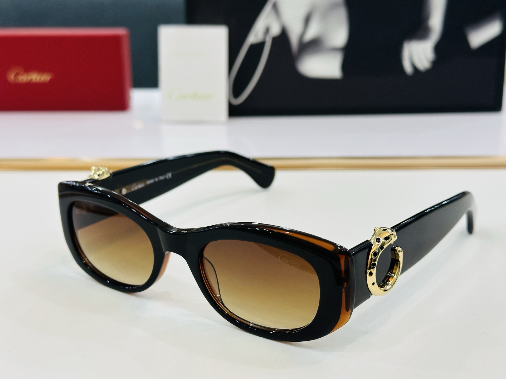 🆕 原版Cartie* 卡家 官网经典款 太阳镜 CT0472S Size：53口20-145 电镀工艺