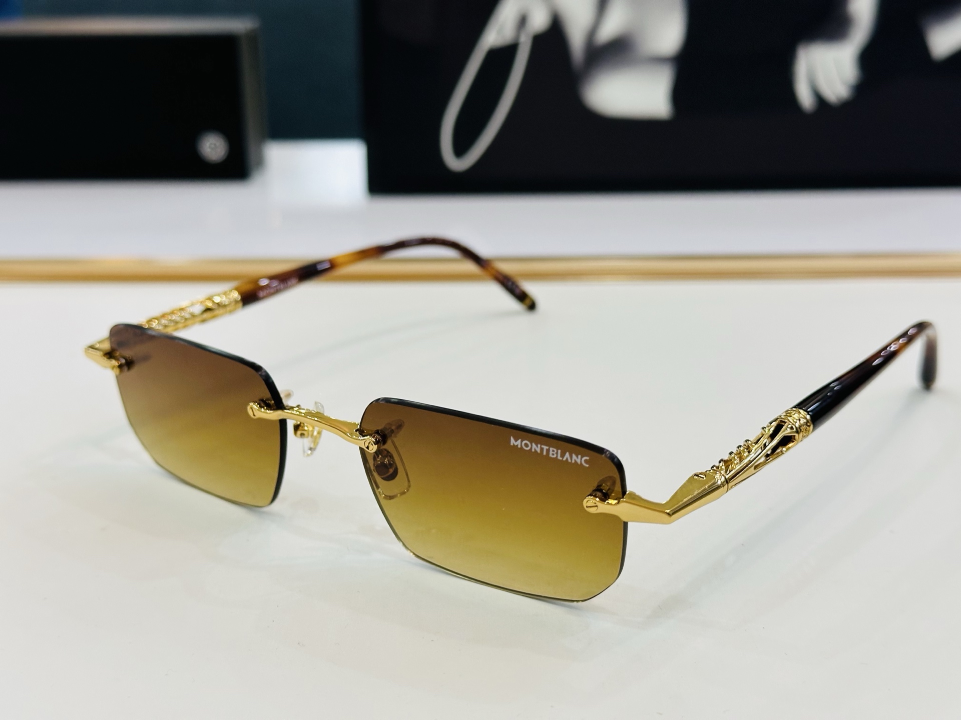 🆕 万宝龙得意 MB0348S Size：54口20- 150  经典款 🌞🌞永不过时 L时尚个性款 色