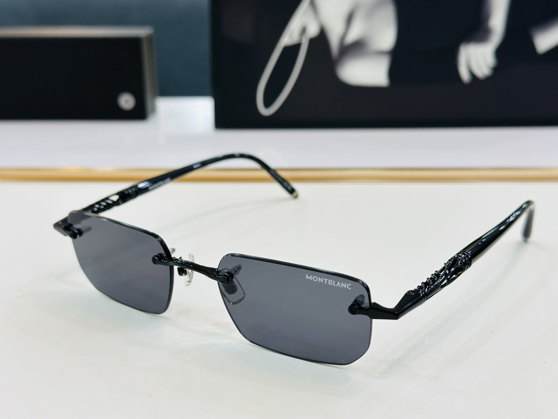 🆕 万宝龙得意 MB0348S Size：54口20- 150  经典款 🌞🌞永不过时 L时尚个性款 色