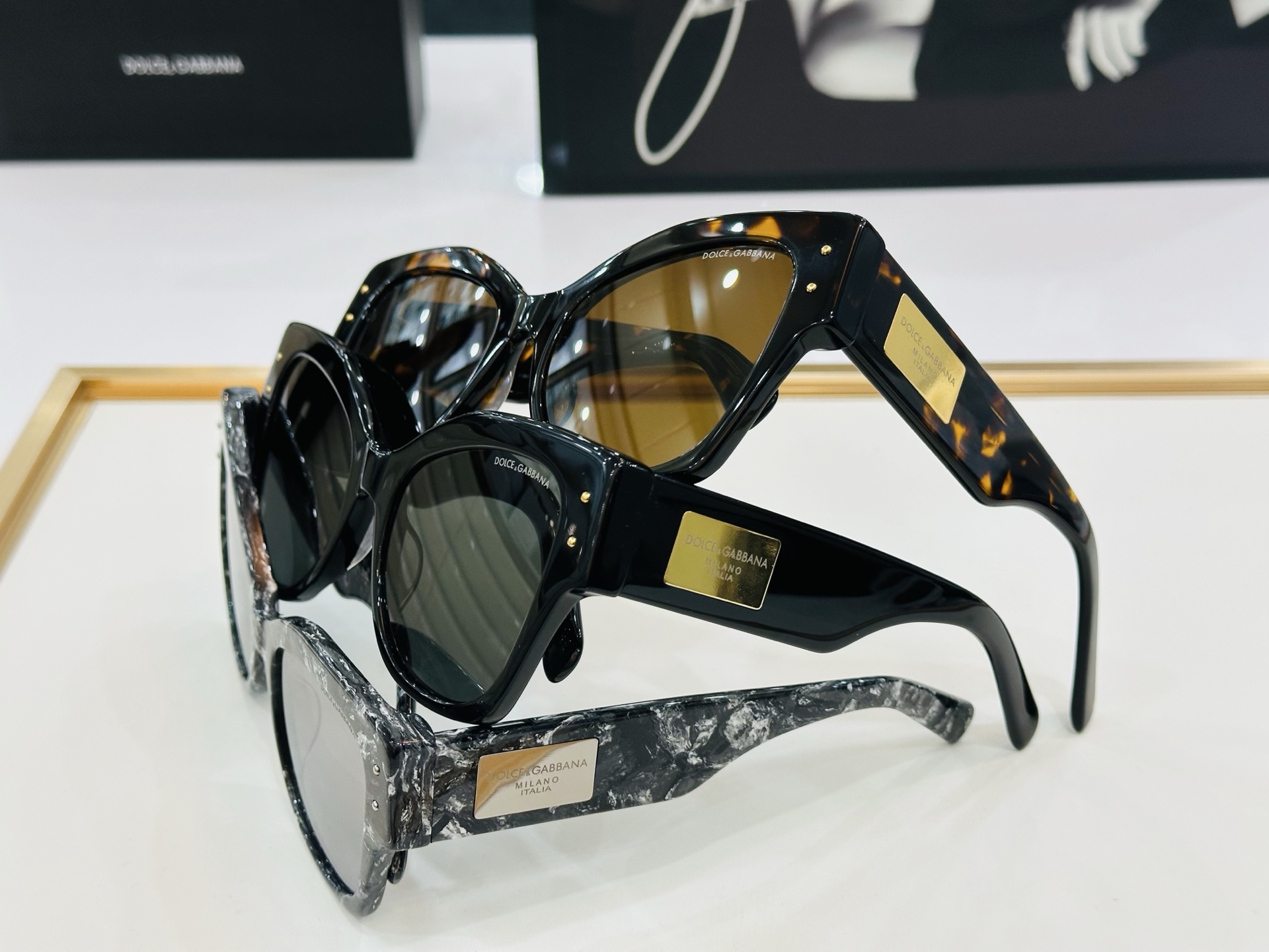 🆕 官网款 🔺DOLCE&GABBAN*🔻DG4478 Size：52口20-140 新颖独特🔝🔝C美艳
