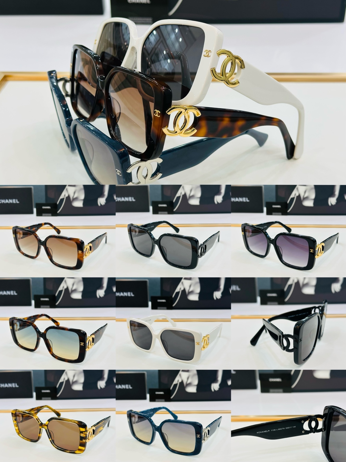 【CHANE*/香家】MODEL CH7108   Size：58口17-140   💅🏻☝👓完美品质 