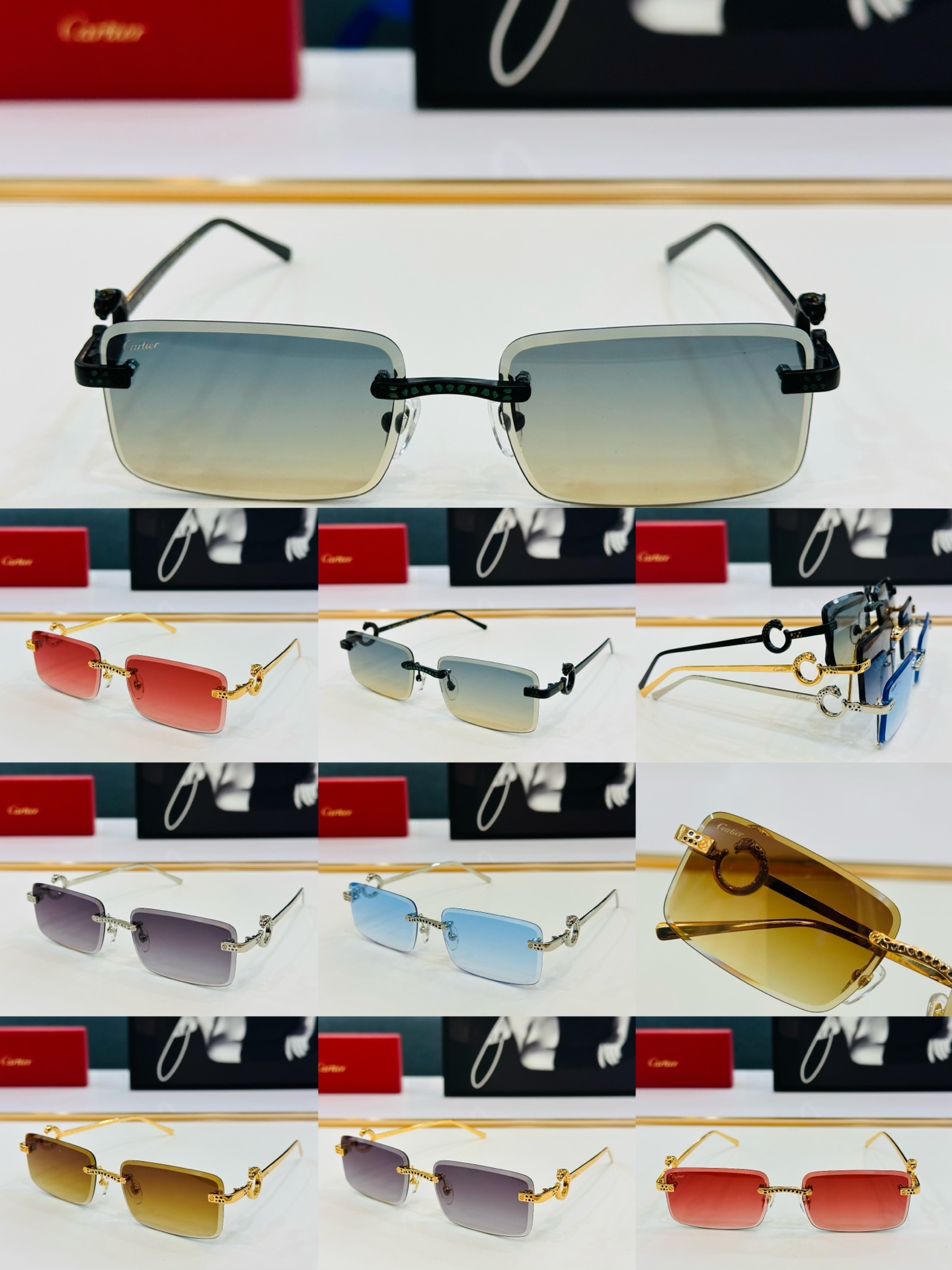 🆕 原版Cartie* 卡家 太阳镜 CT0653S Size：57口17-135 电镀工艺精湛大牌品 