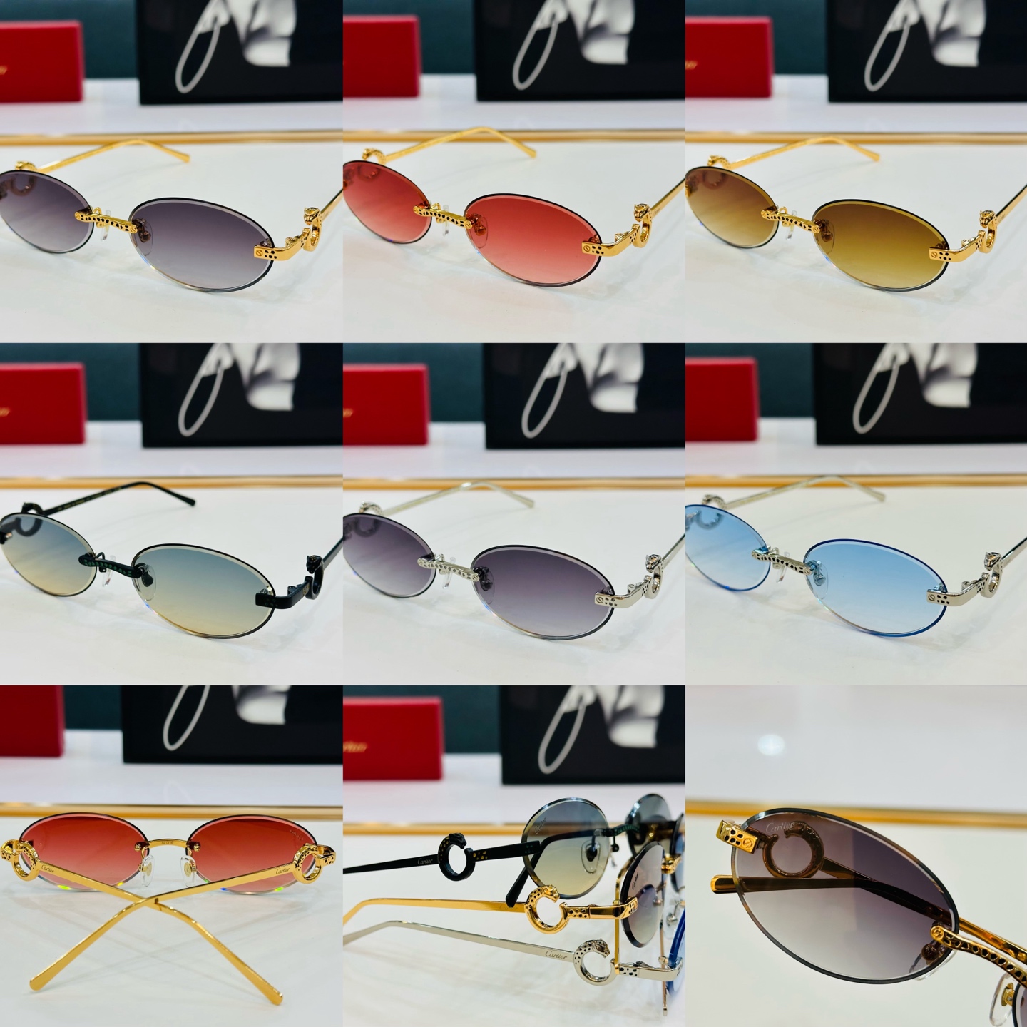 🆕 原版Cartie* 卡家 太阳镜 CT0654S Size：57口16-138 电镀工艺精湛大牌品 