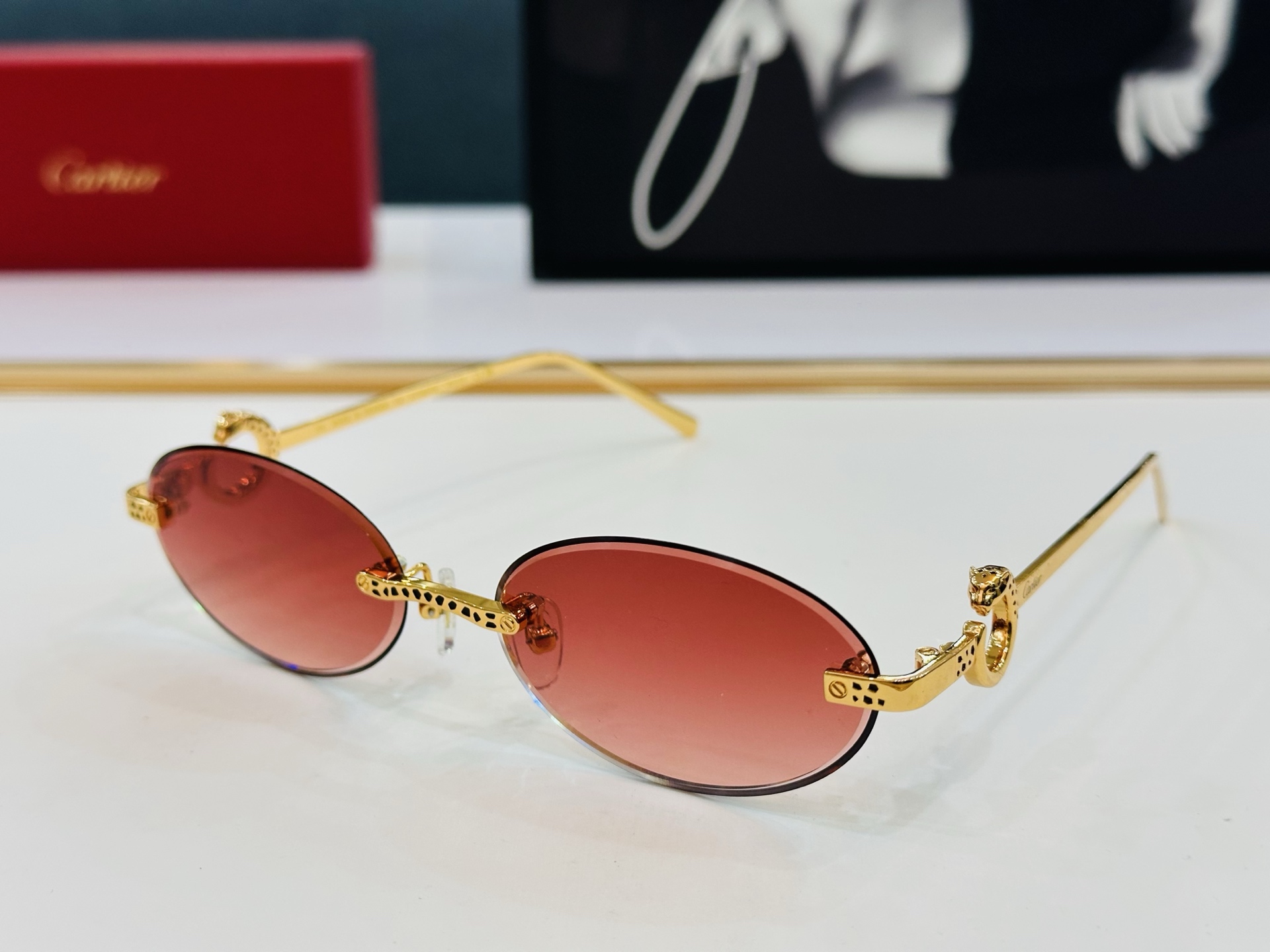 🆕 原版Cartie* 卡家 太阳镜 CT0654S Size：57口16-138 电镀工艺精湛大牌品 