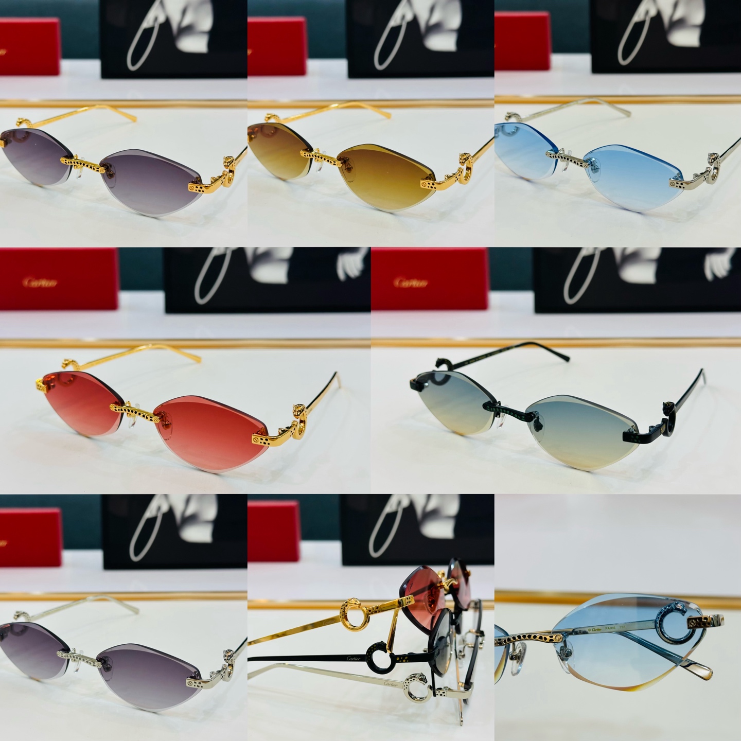 🆕 原版Cartie* 卡家 太阳镜 CT0655S Size：57口16-138 电镀工艺精湛大牌品 