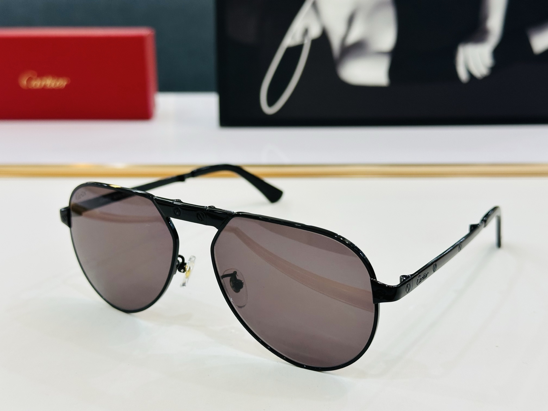 Cartie* 卡家 太阳镜 CT0568S Size：57口17-145 电镀工艺精湛气质十足！C男女