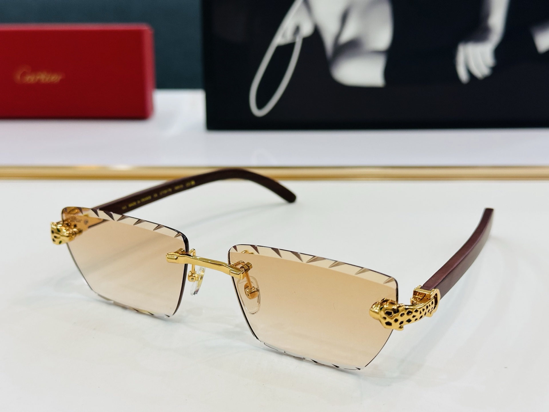 🆕 原版Cartie* 卡家 官网经典款 太阳镜 CT0617S Size：57口18-145 电镀工艺