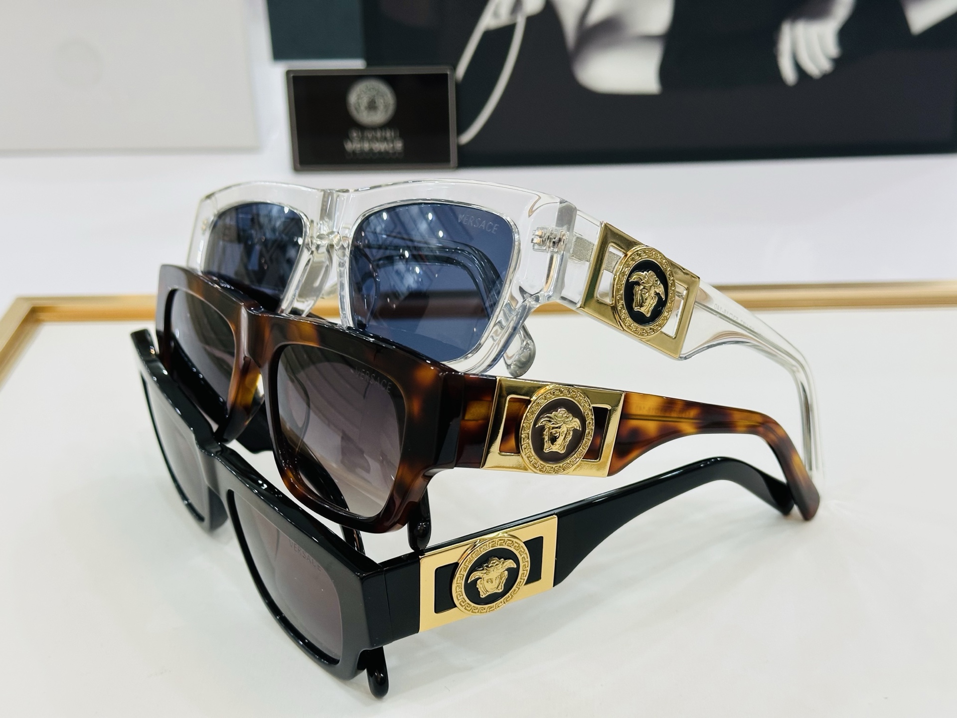 🎉🎉范思家 VERSACE✨✨✨MODEL：VE4416U ✨✨✨SIZE：53口18-140 ✨C有范