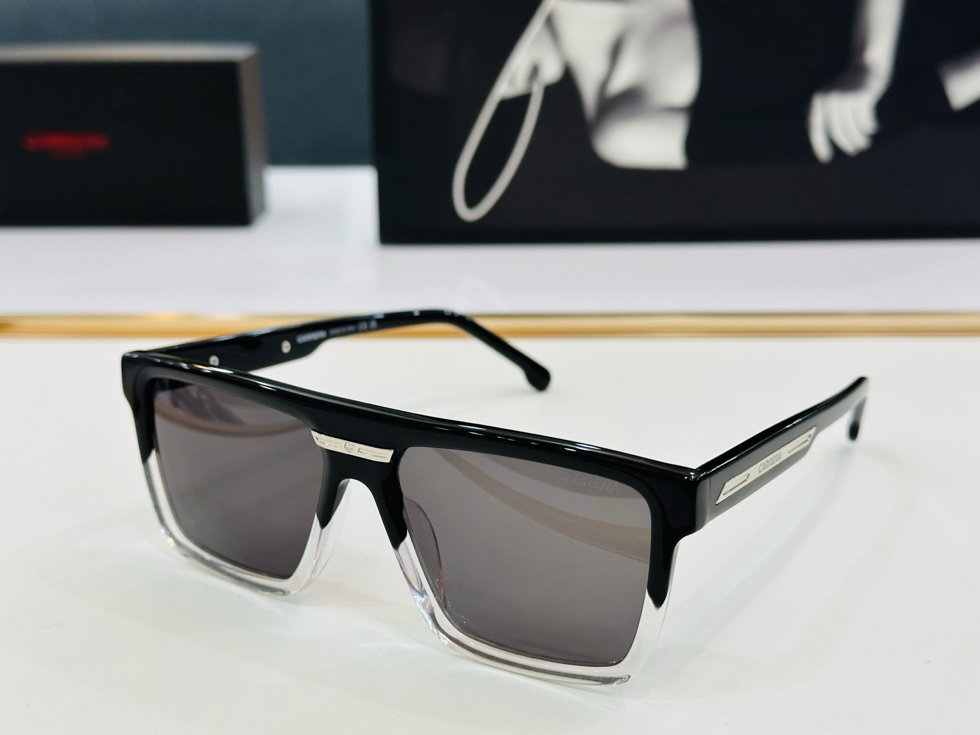 卡雷拉 CARRER* 03S Size：58口15-145  🐲🐲超轻材质 🔥Z 上脸超美 太阳镜 