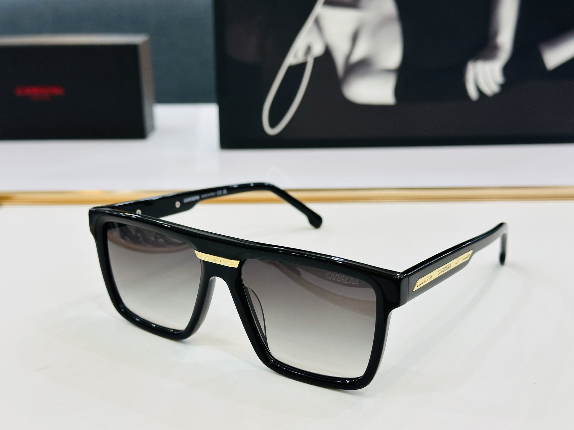 卡雷拉 CARRER* 03S Size：58口15-145  🐲🐲超轻材质 🔥Z 上脸超美 太阳镜 
