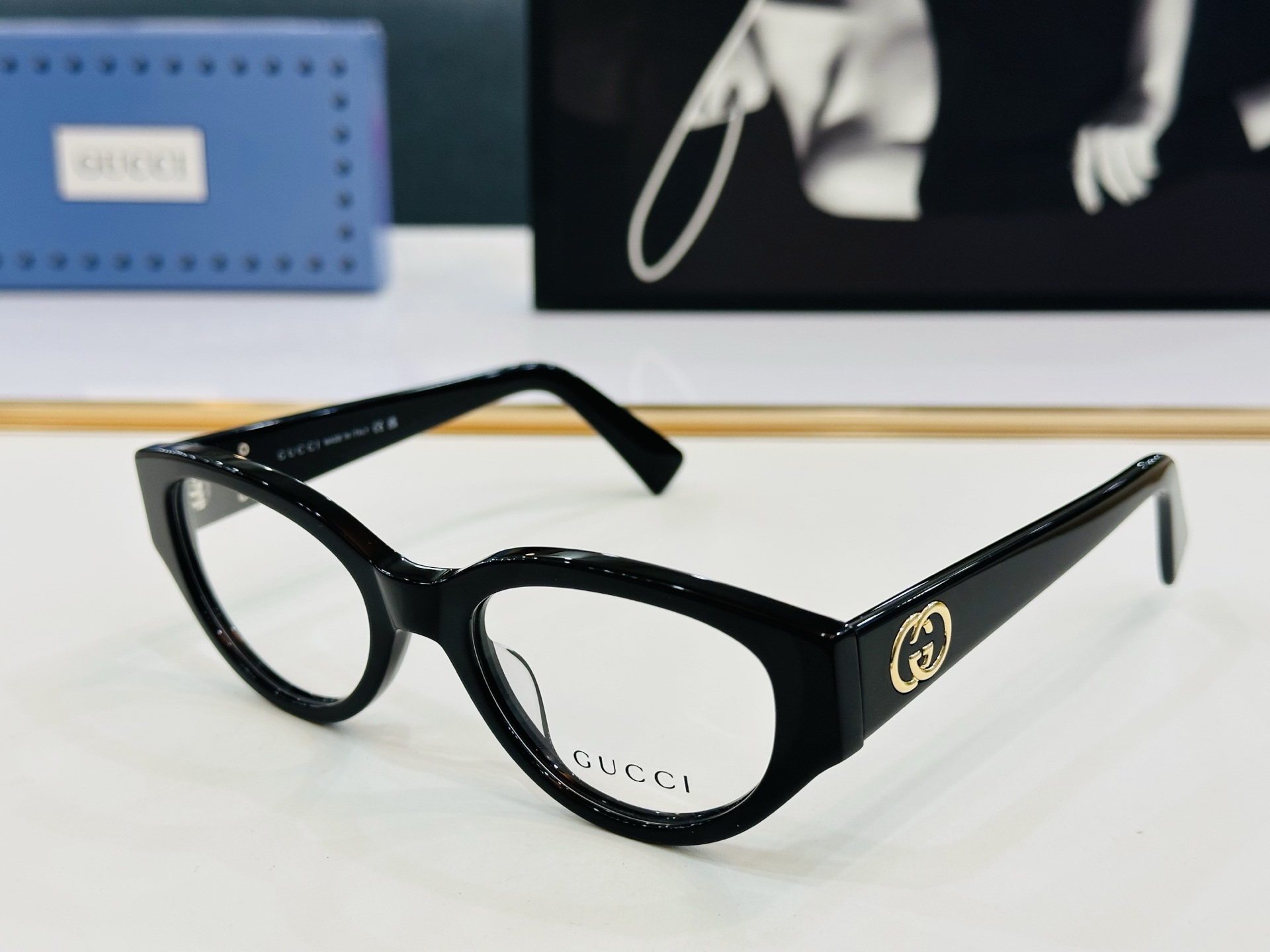 🆕 👏👏GUCC*👍古家GG1980SK Size：54口19-145 搭配镜框🔝Z❤配光架 