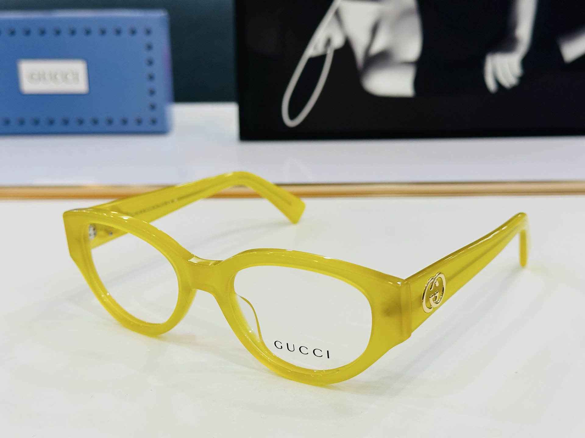 🆕 👏👏GUCC*👍古家GG1980SK Size：54口19-145 搭配镜框🔝Z❤配光架 