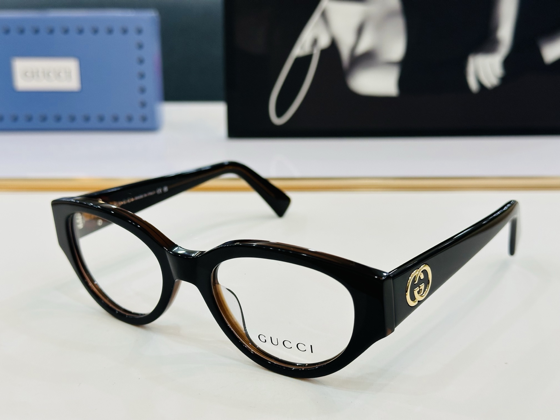 🆕 👏👏GUCC*👍古家GG1980SK Size：54口19-145 搭配镜框🔝Z❤配光架 