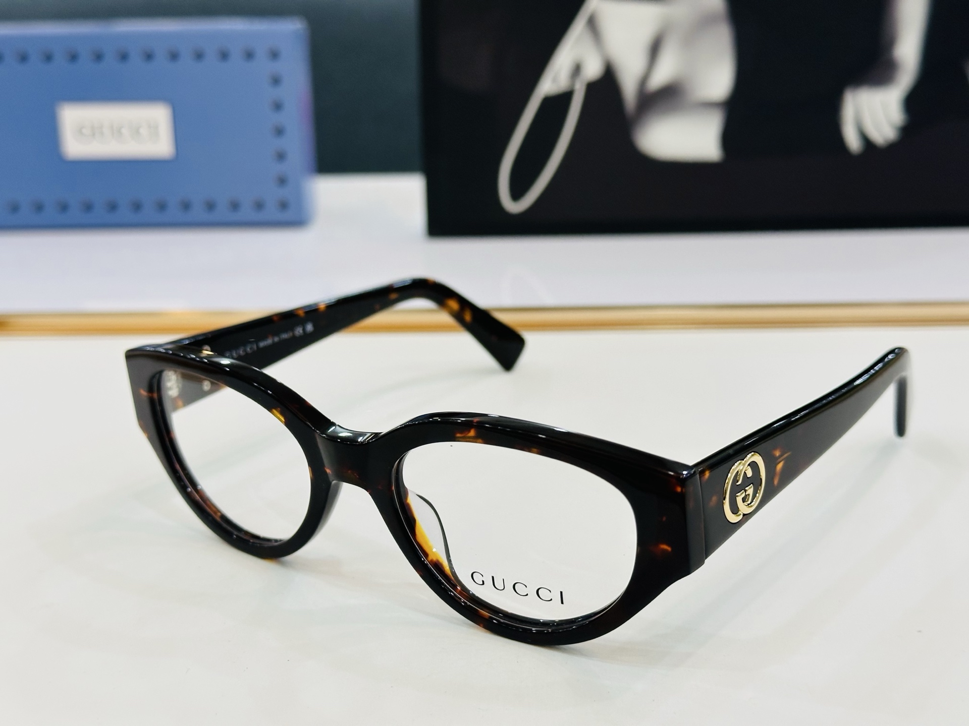 🆕 👏👏GUCC*👍古家GG1980SK Size：54口19-145 搭配镜框🔝Z❤配光架 