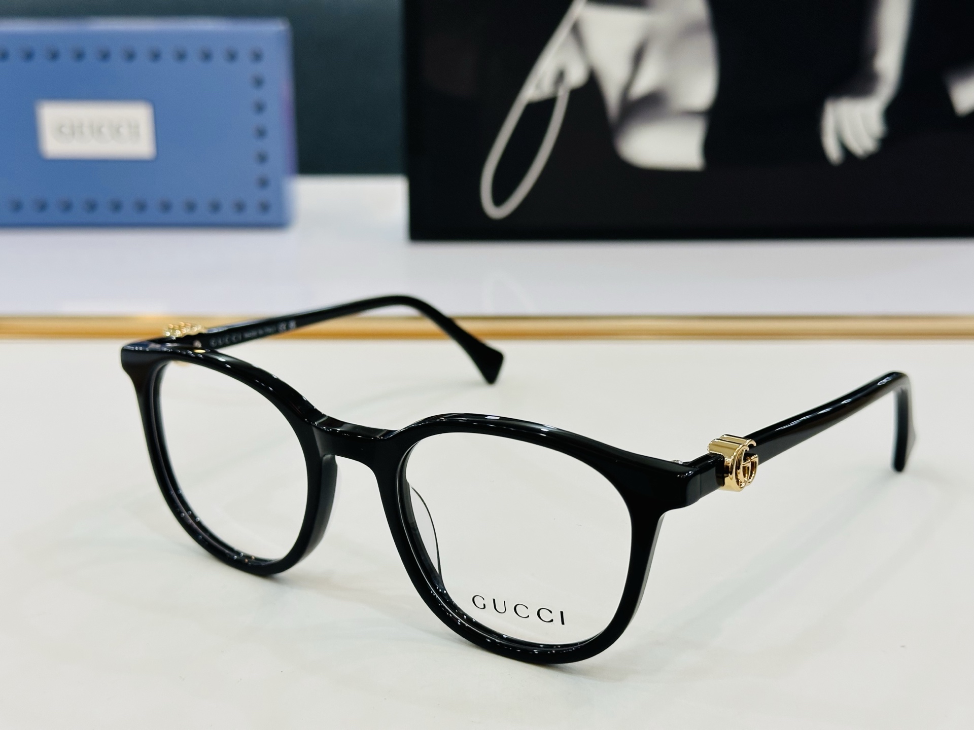 🆕 👏👏GUCC*👍古家GG1981Size：53口19-145 搭配镜框🔝Z❤配光架 