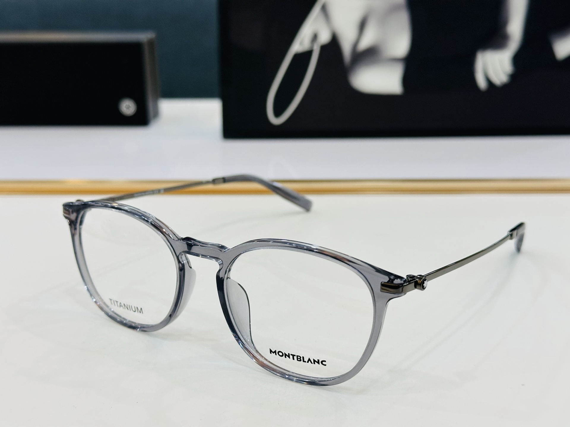 官网新品 MONTBLANC 万宝龙 MB0375OA Size：53口19-150  做工精良 👍👍E