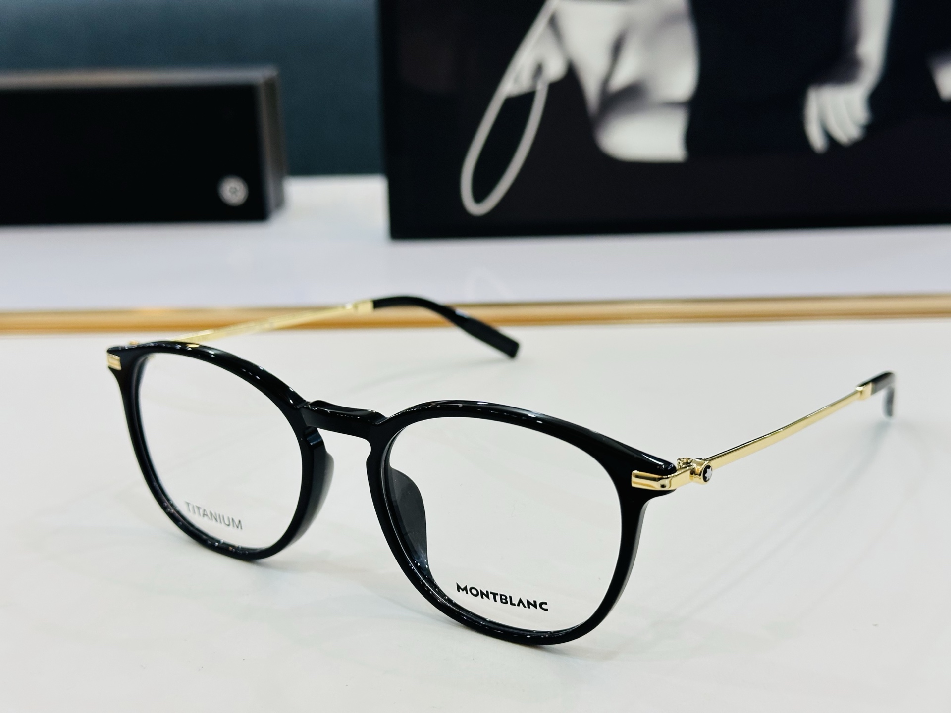 官网新品 MONTBLANC 万宝龙 MB0375OA Size：53口19-150  做工精良 👍👍E