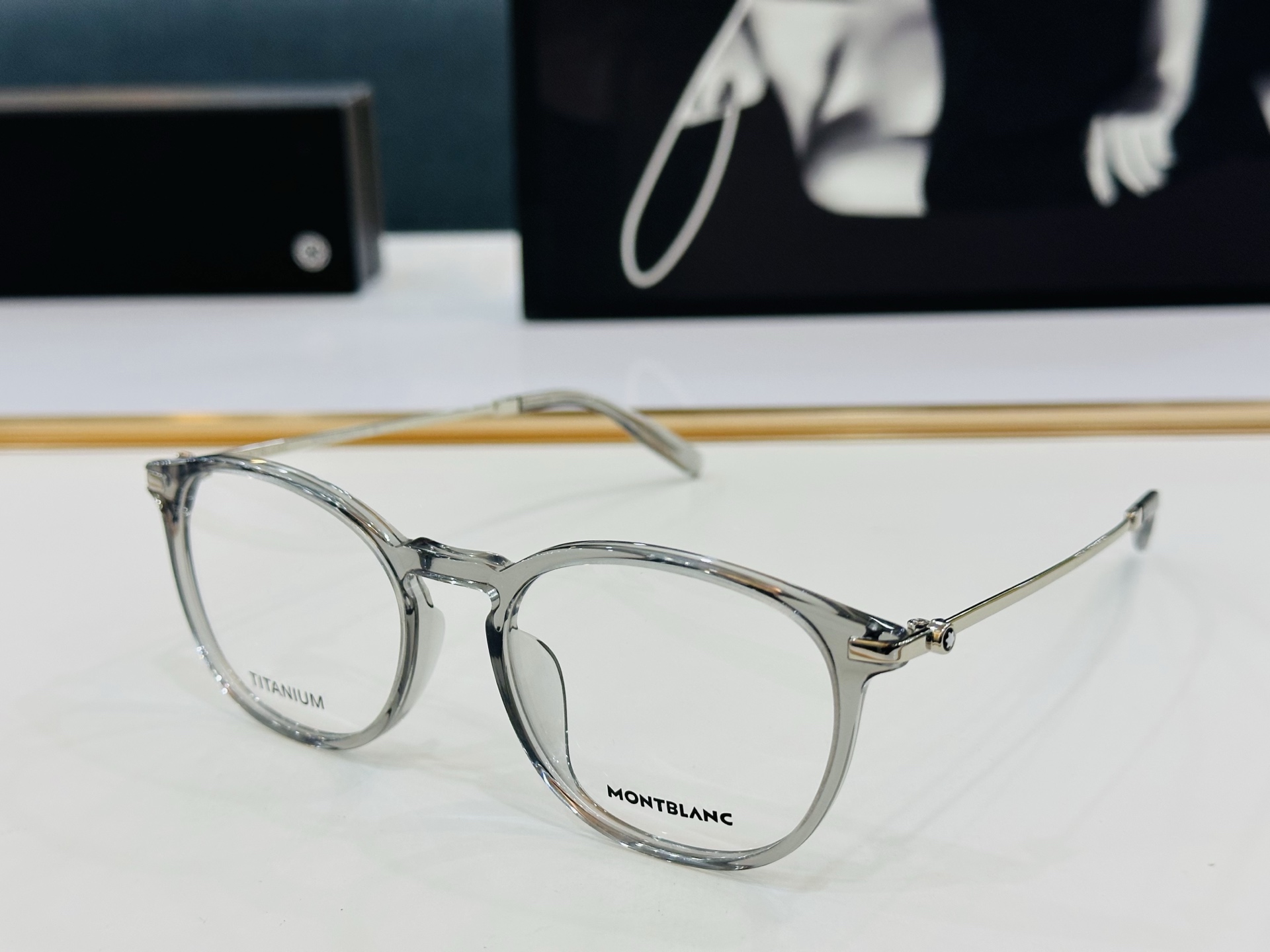 官网新品 MONTBLANC 万宝龙 MB0375OA Size：53口19-150  做工精良 👍👍E