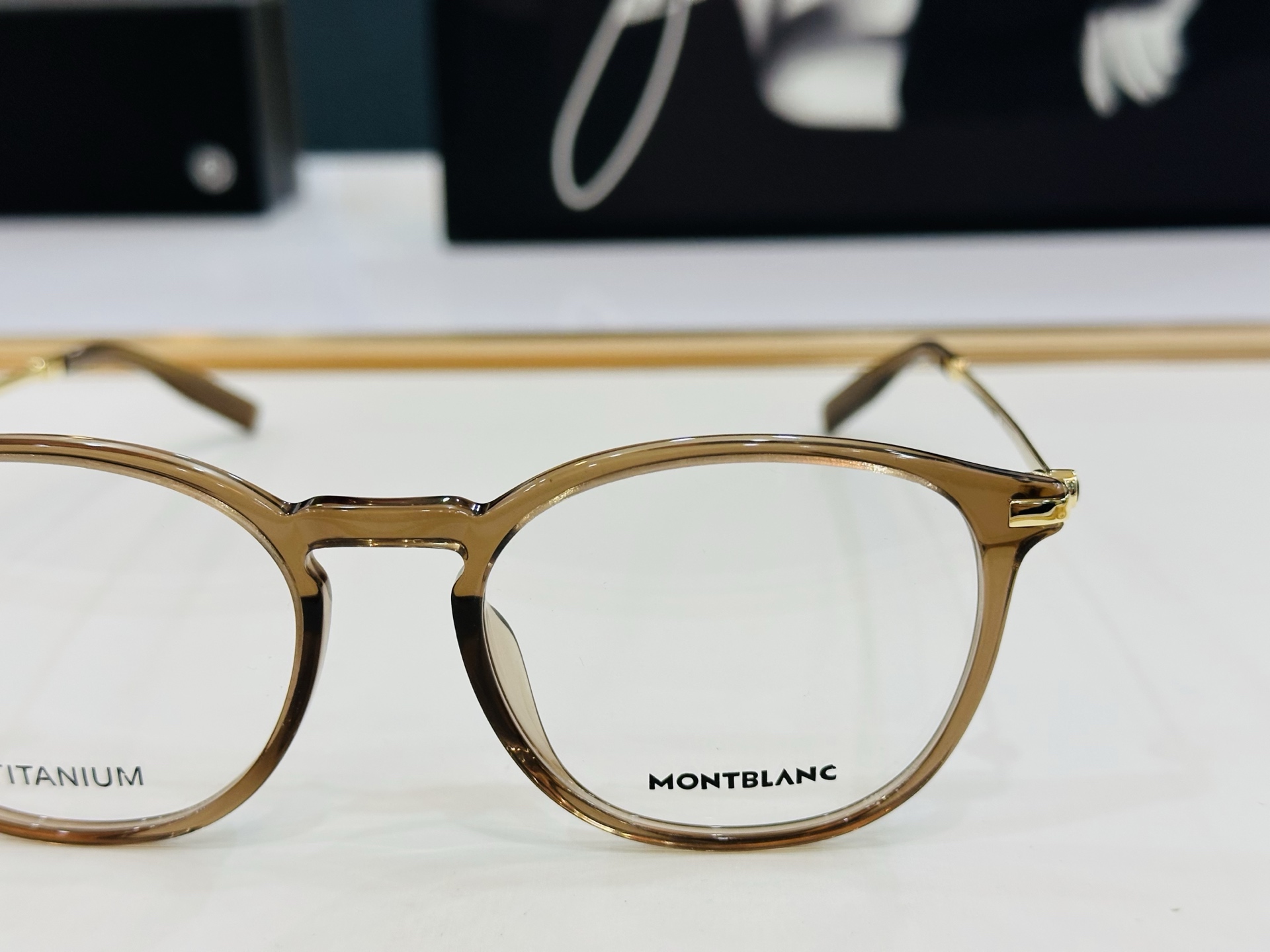 官网新品 MONTBLANC 万宝龙 MB0375OA Size：53口19-150  做工精良 👍👍E