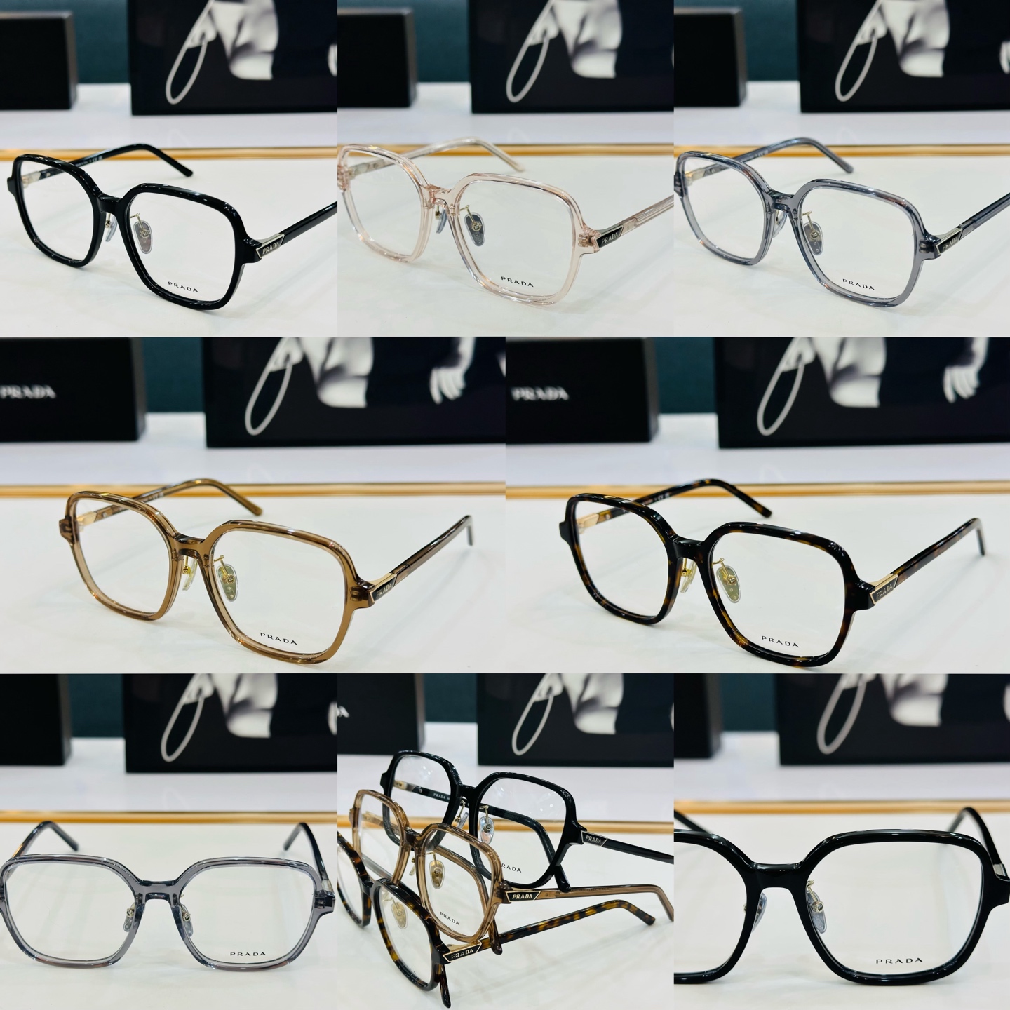 🔺PRAD*🔻普家 VPR13Z   Size：56口18-140 眼镜系列堪称精湛制作 彰显独特个性 