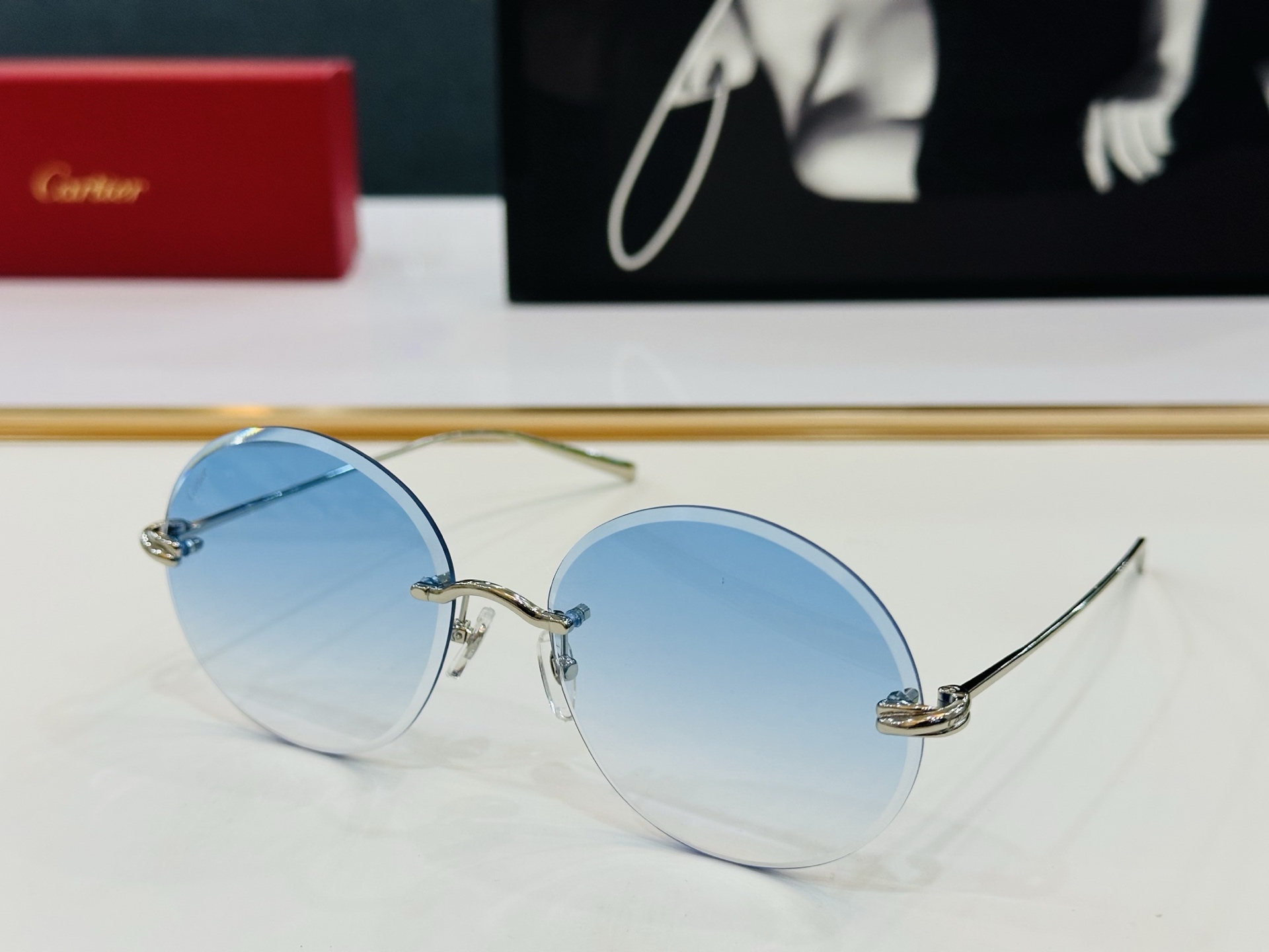 Cartie* 卡家 CT0475S 太阳镜 Size：59口17-140 工艺精湛气质十足！X男女同款