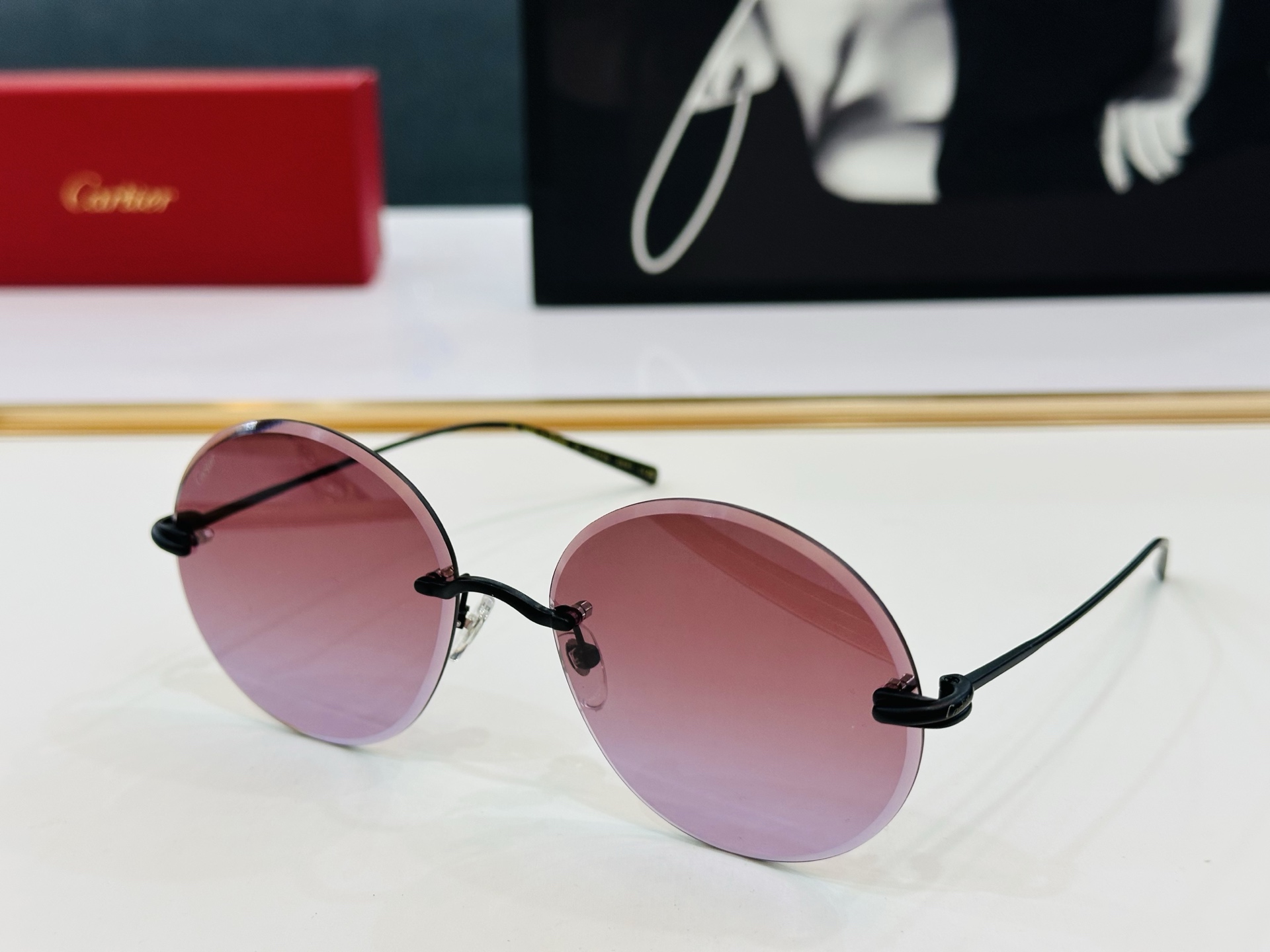 Cartie* 卡家 CT0475S 太阳镜 Size：59口17-140 工艺精湛气质十足！X男女同款