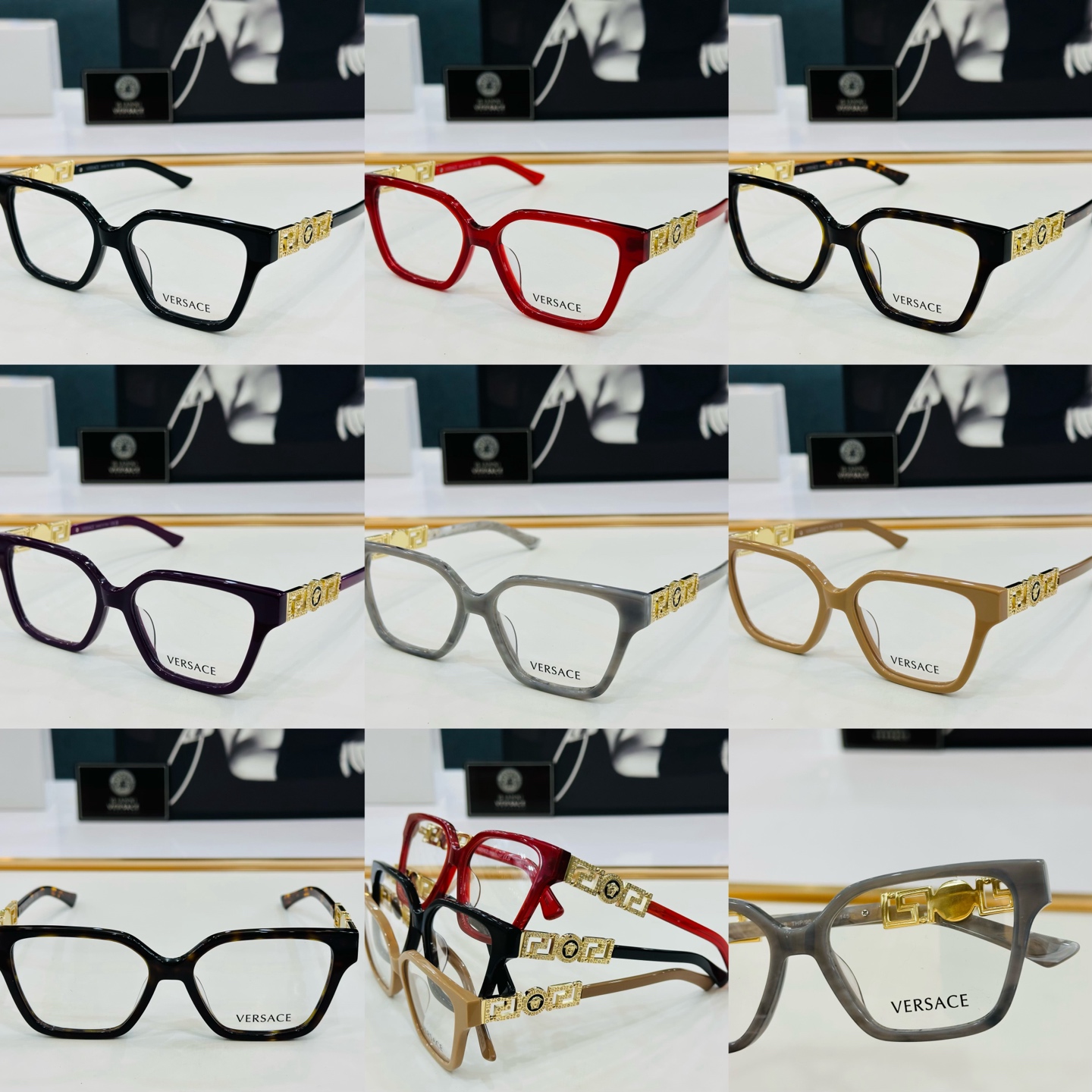 🎉🎉范思家 VERSACE✨✨✨MODEL：VE3358 Size：52口17-145 ✨L有范 
