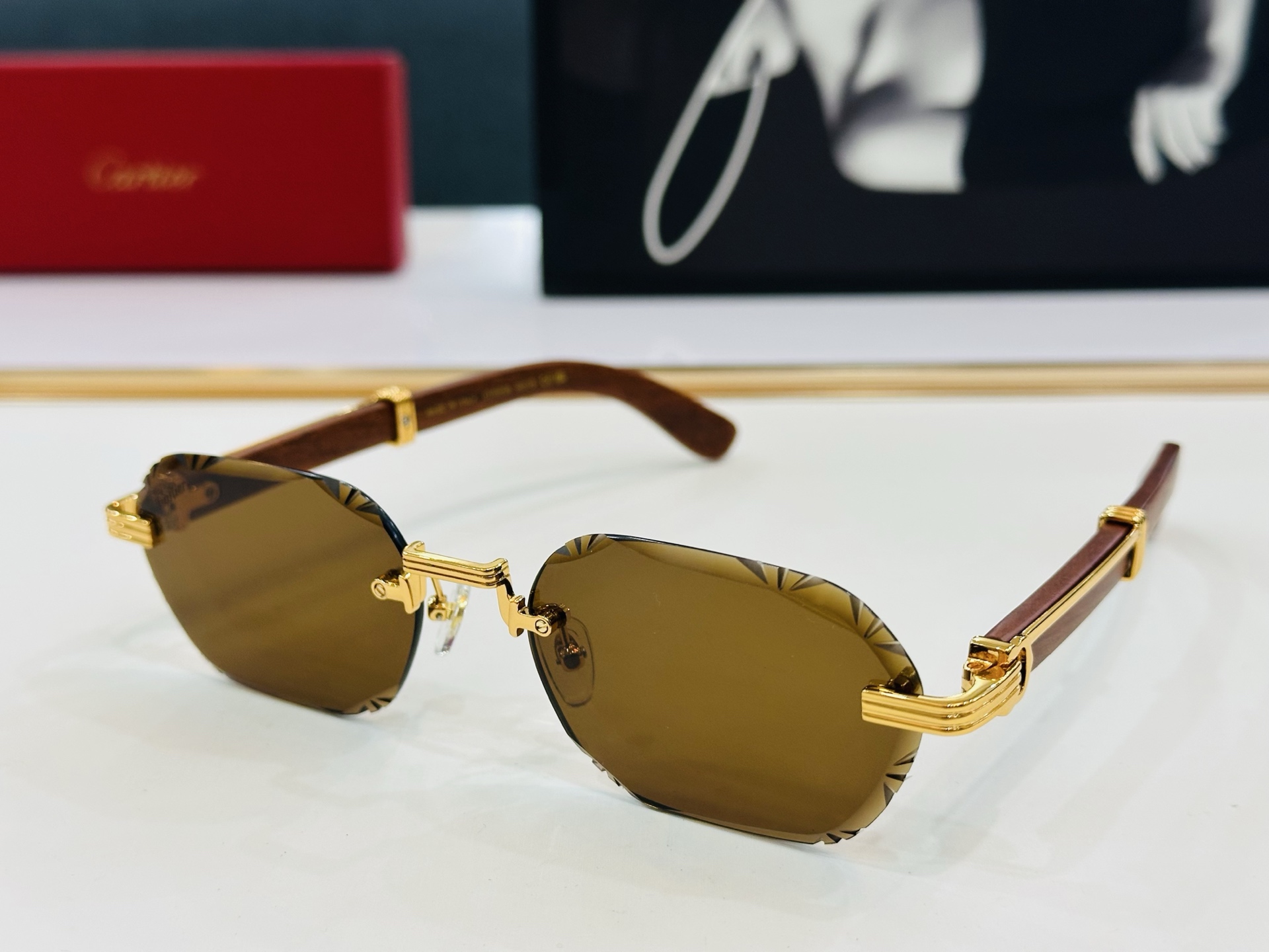 Cartie* 卡家 CT0533S 太阳镜 Size：58口20-145    工艺精湛气质十足！X男