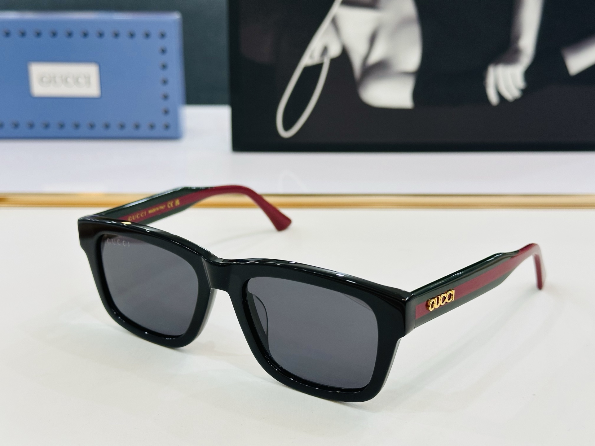 爆款 到货GUCC*  古家 GG1869S   Size：52口20-145 经典板材框 悠闲🎈Zm超