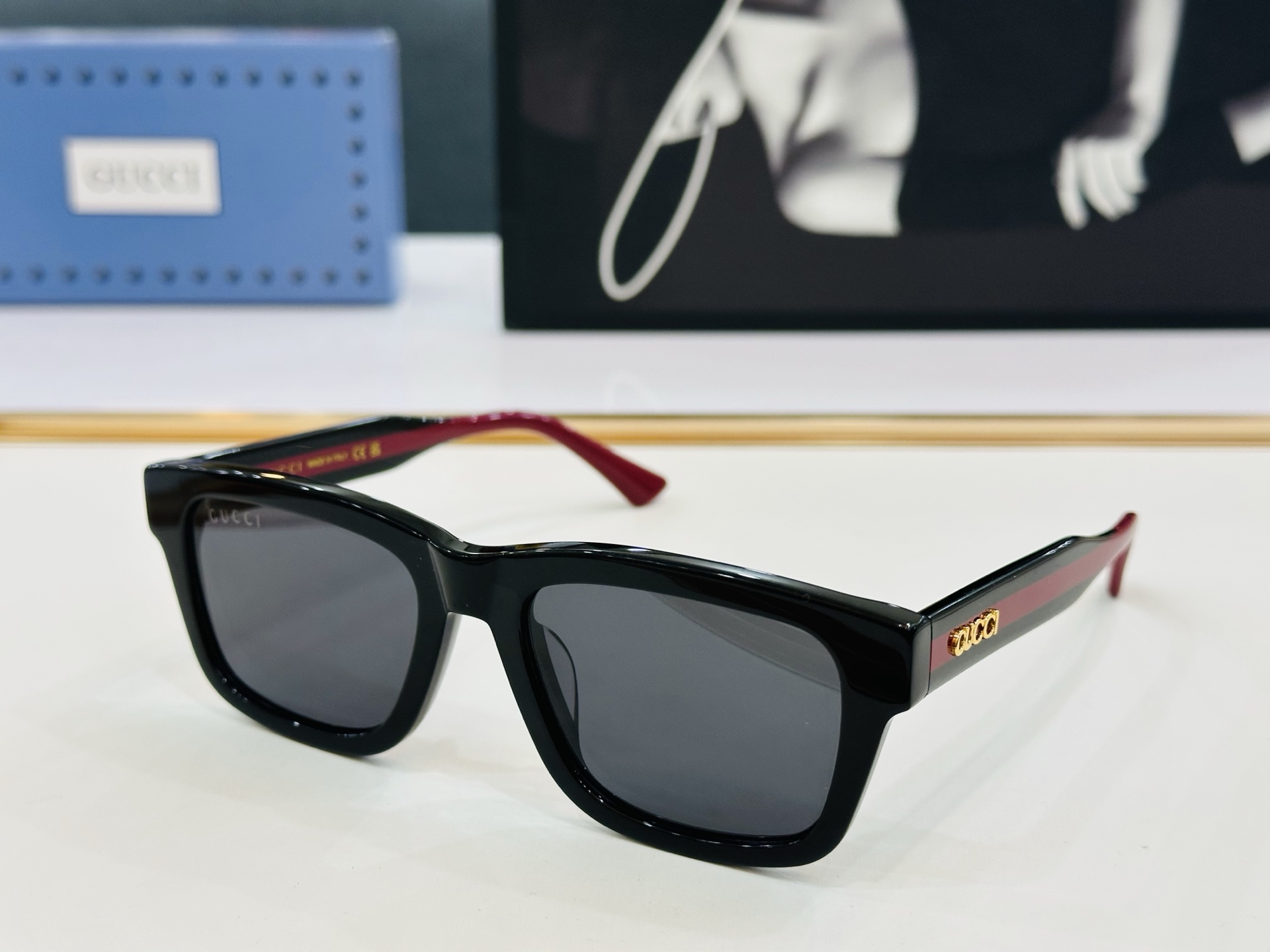 爆款 到货GUCC*  古家 GG1869S   Size：52口20-145 经典板材框 悠闲🎈Zm超