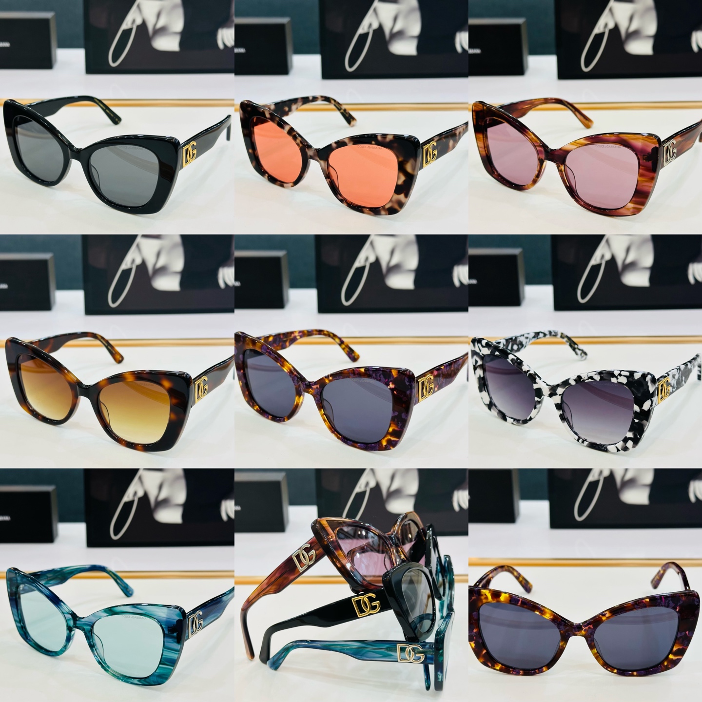 🆕 官网款 🔺DOLCE&GABBAN*🔻DG4405  Size：53口20-140 新颖独特🔝🔝b美