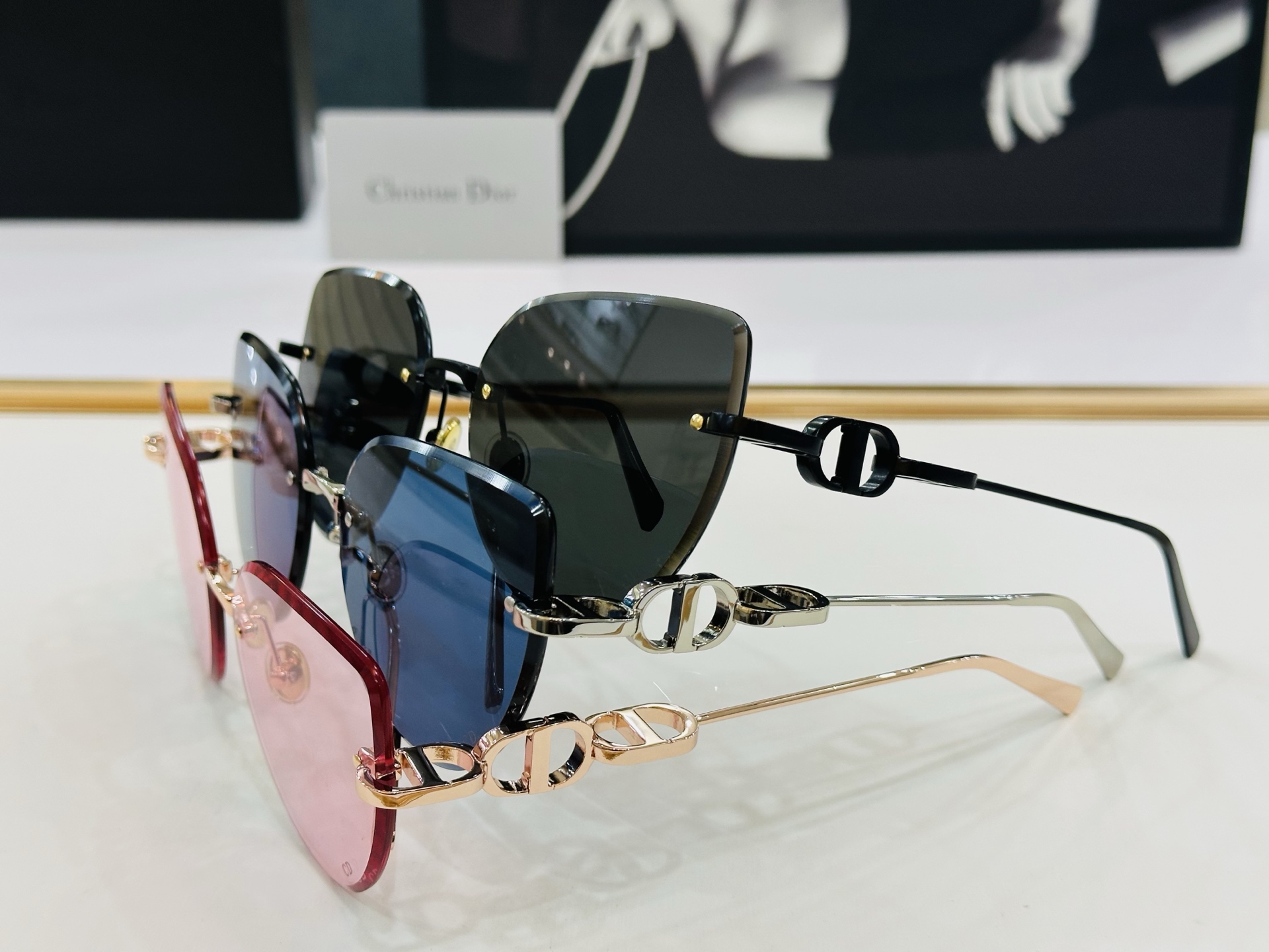 🔻🔻🔻DIO* DSGTA48UCR 迪家 Size：61口17-130 😎🔆🔥🔥搭配镜腿精致配饰 b官