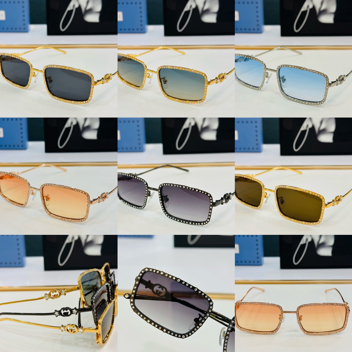 GUCC* 古家 GG1568S 🐝🐝系列 Size：57口19-145 🍁🍁 D超绝品质太阳镜 。