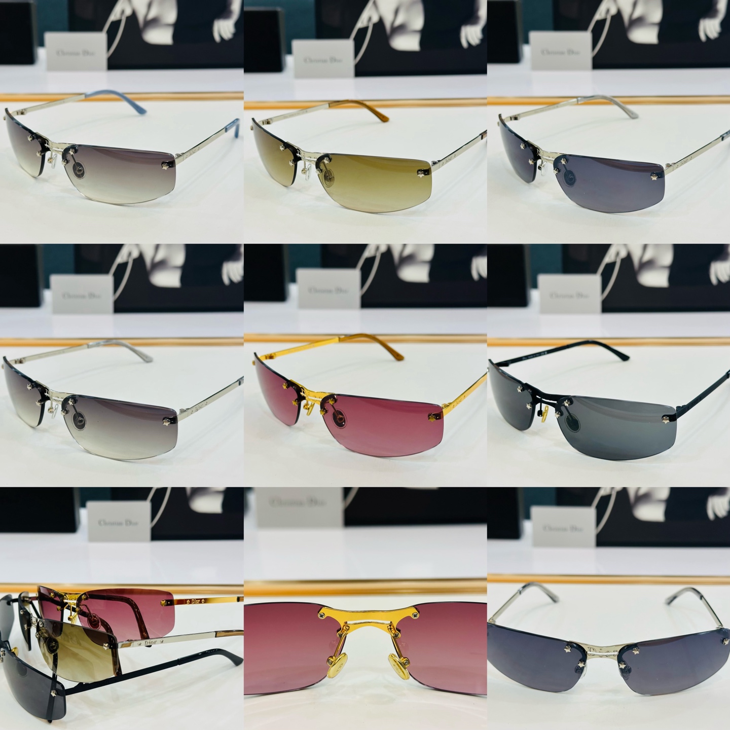 🔻🔻🔻DIO* 迪家 POPIN Size：65口15-130   春夏款墨镜 😎🔆。。搭配镜腿精致 F
